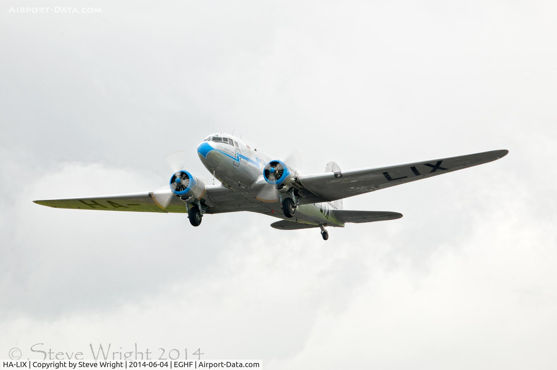 HA-LIX, 1949 Lisunov Li-2T Cab C/N 18433209, D-Day 70th Anniversary, Lee on the Solent UK