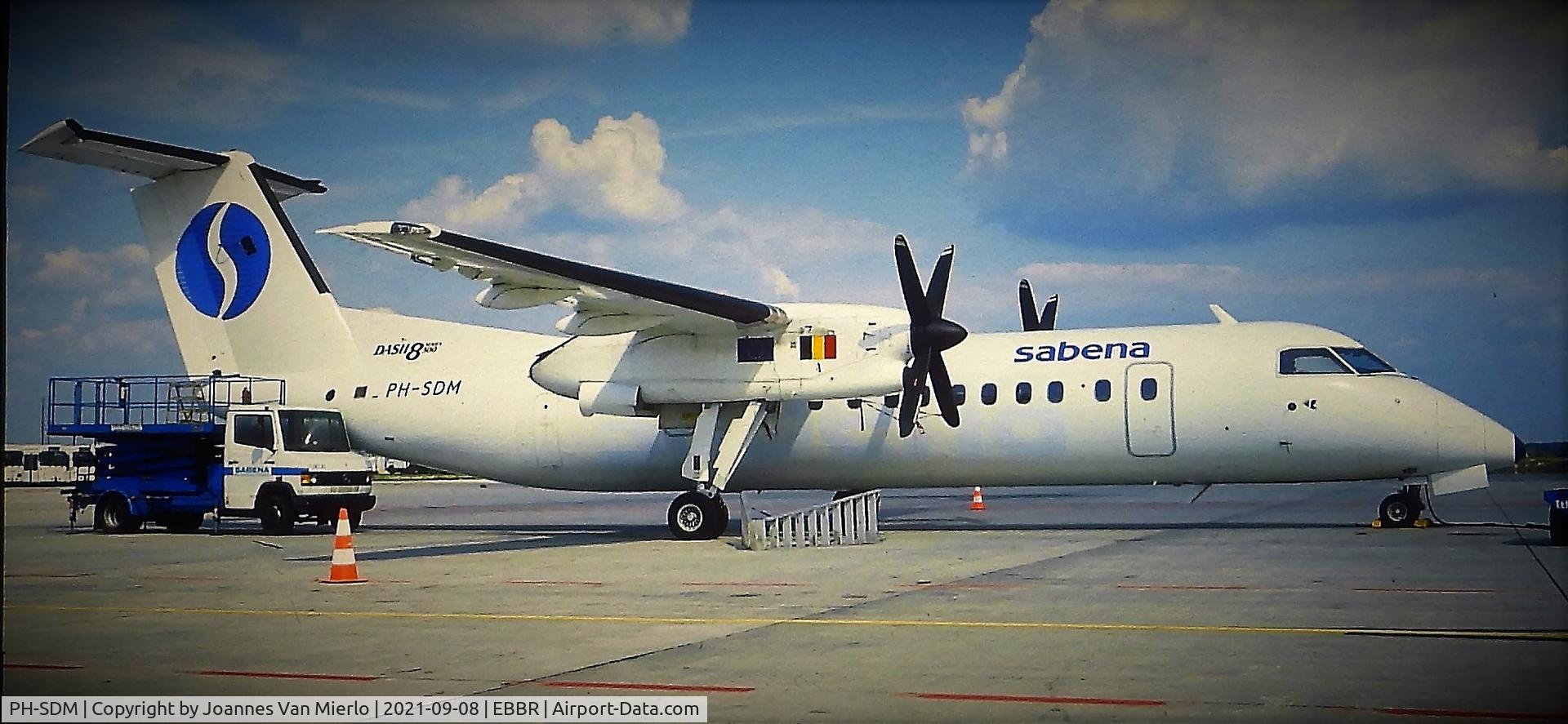 PH-SDM, 1991 De Havilland Canada DHC-8-311 Dash 8 C/N 298, Slide scan