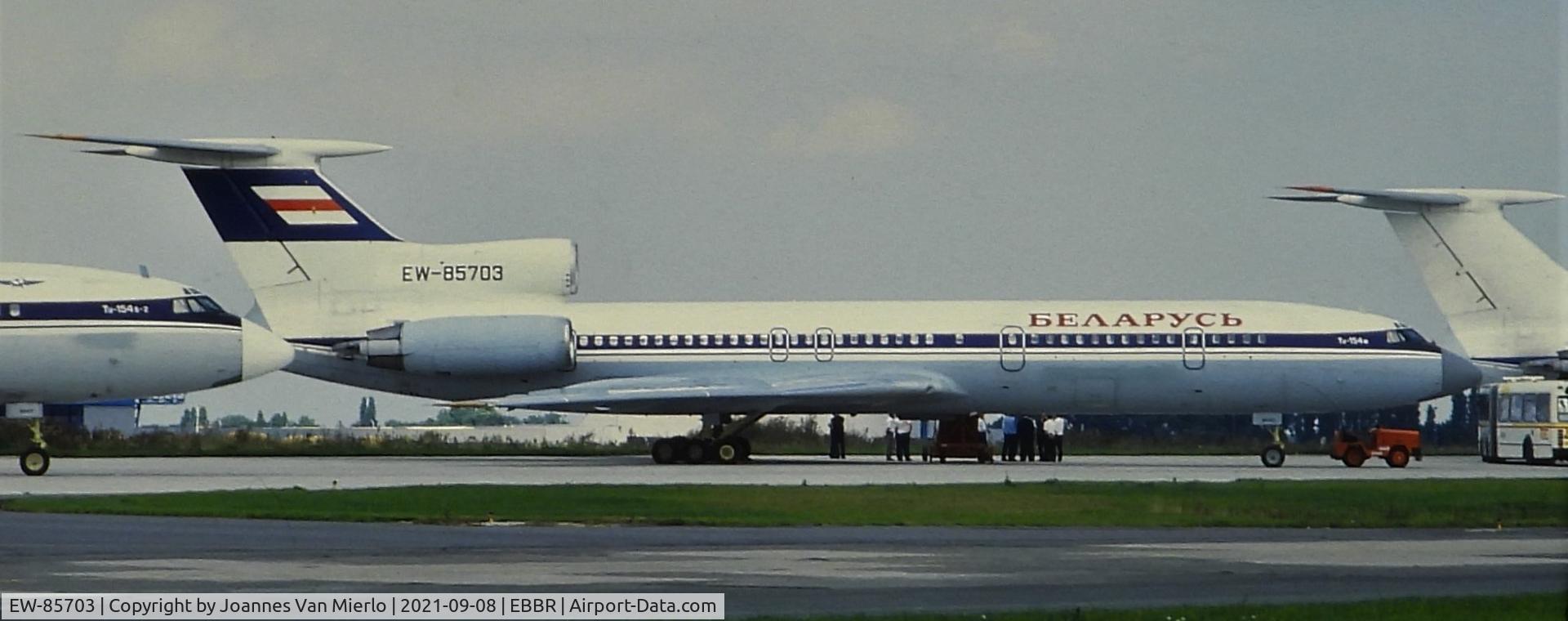 EW-85703, 1991 Tupolev Tu-154M C/N 91A878, Slide scan