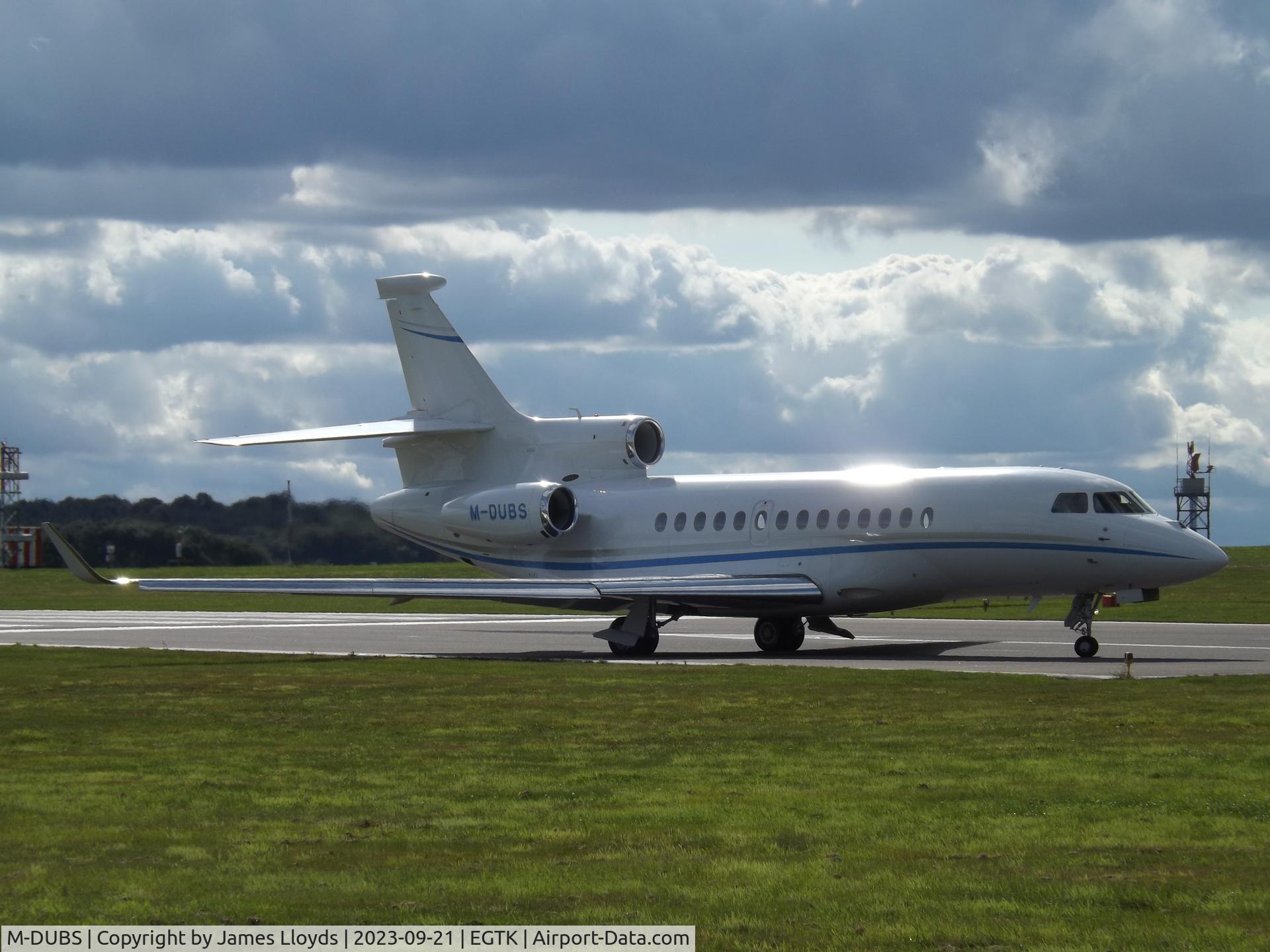M-DUBS, 2015 Dassault Falcon 7X C/N 255, At her new home based
