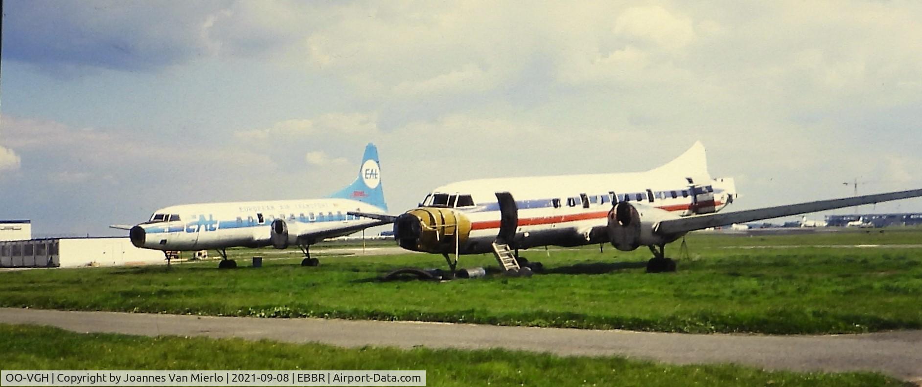 OO-VGH, 1952 Convair 580 C/N 028, Slide scan