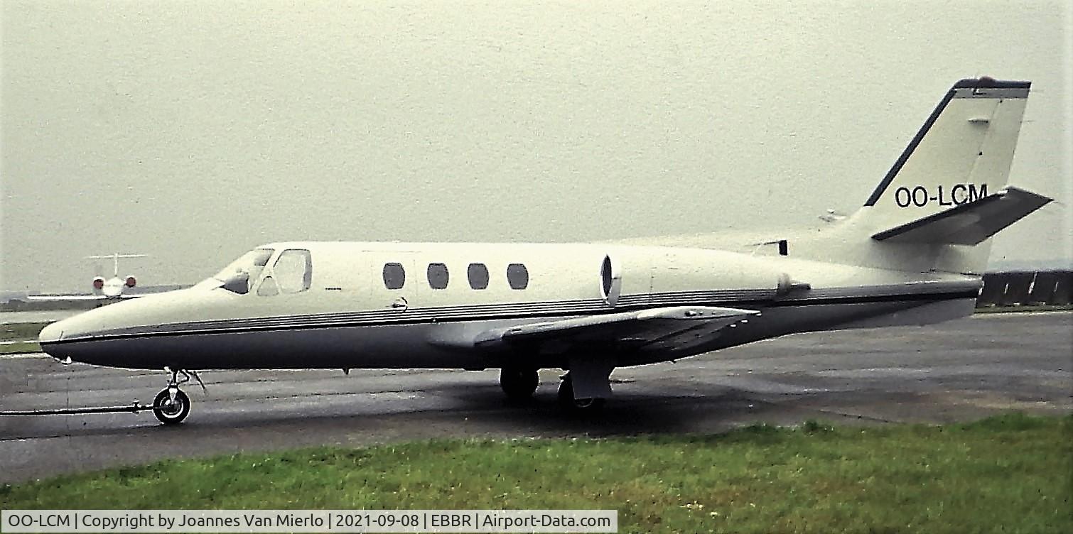 OO-LCM, 1972 Cessna 500 Citation C/N 550-0036, Slide scan