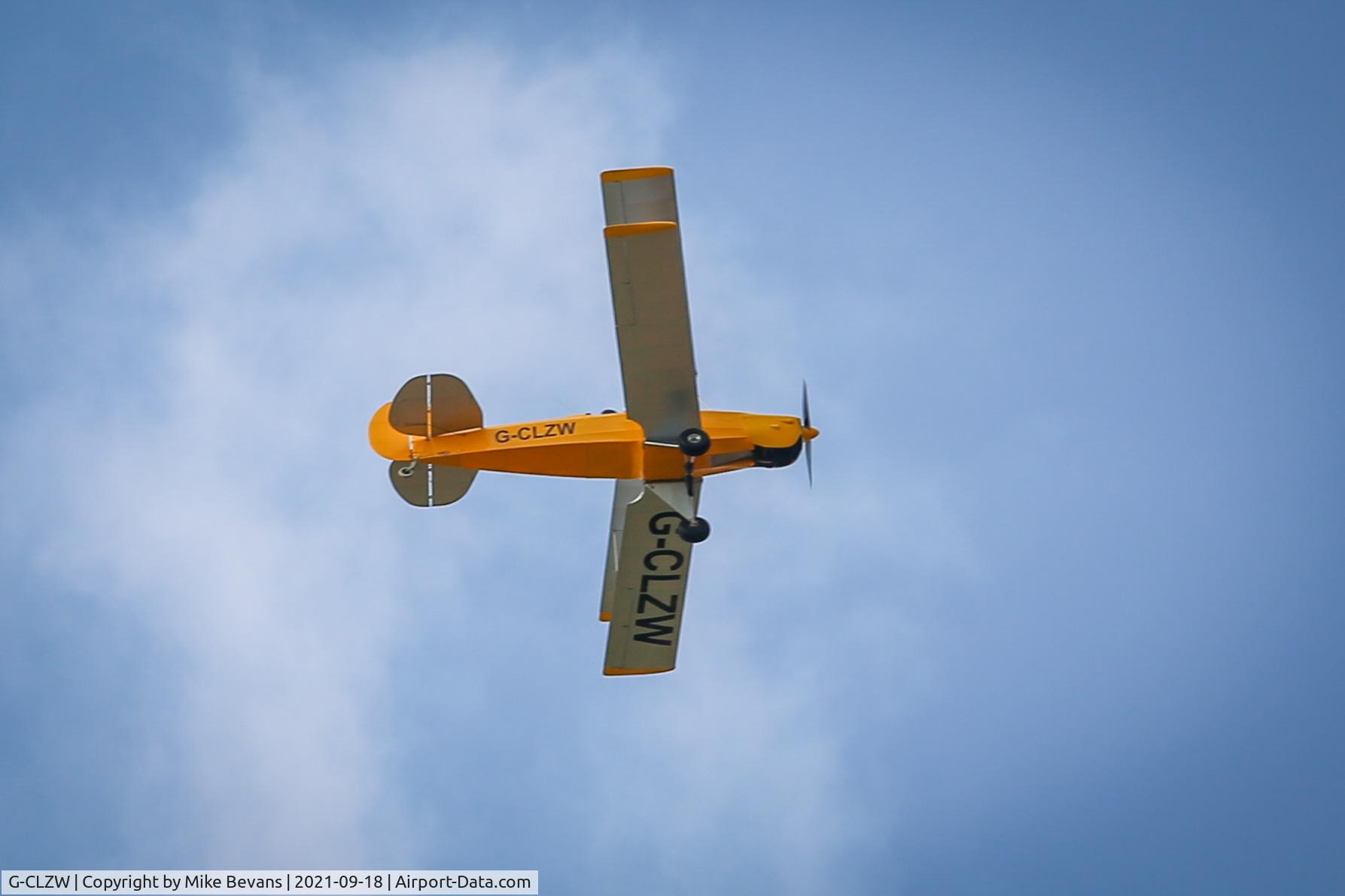 G-CLZW, 2021 TLAC Sherwood Ranger ST C/N TLAC-1-005, Shot at Sea Palling on the oast