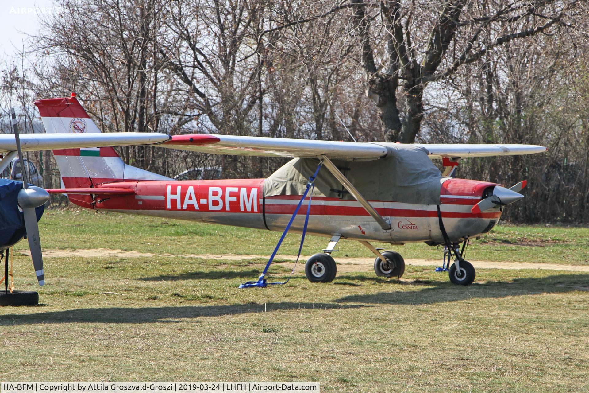 HA-BFM, Reims F150G C/N F150-0138, LHFH - Farkashegy Airport, Hungary