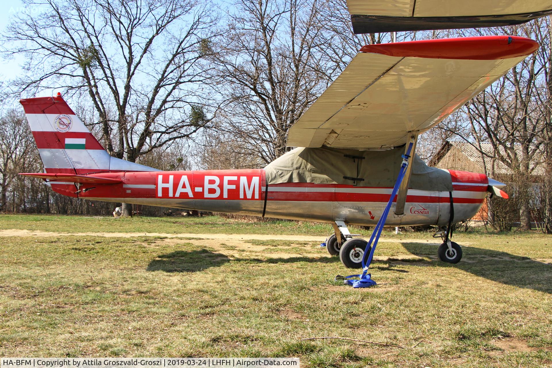 HA-BFM, Reims F150G C/N F150-0138, LHFH - Farkashegy Airport, Hungary