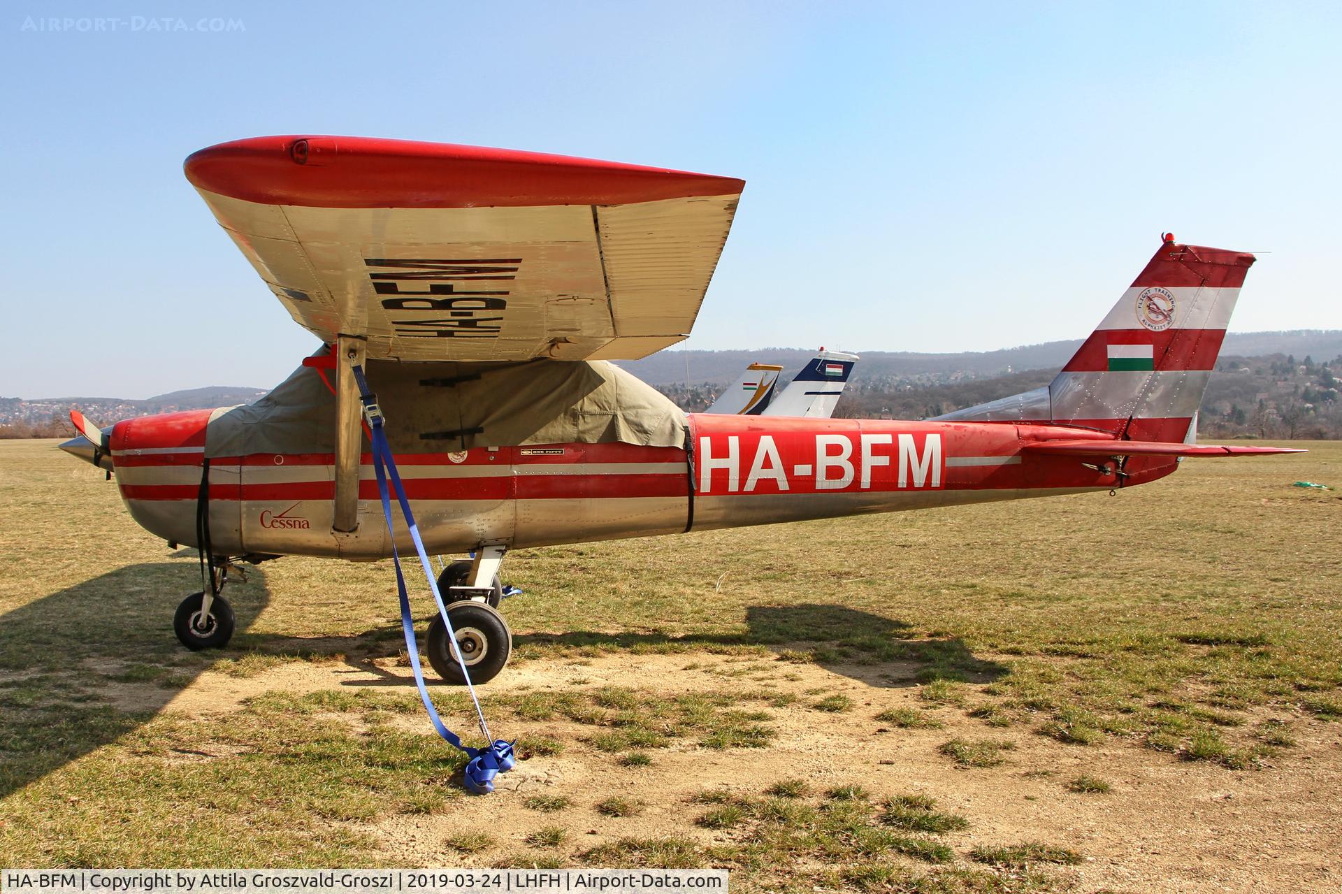 HA-BFM, Reims F150G C/N F150-0138, LHFH - Farkashegy Airport, Hungary