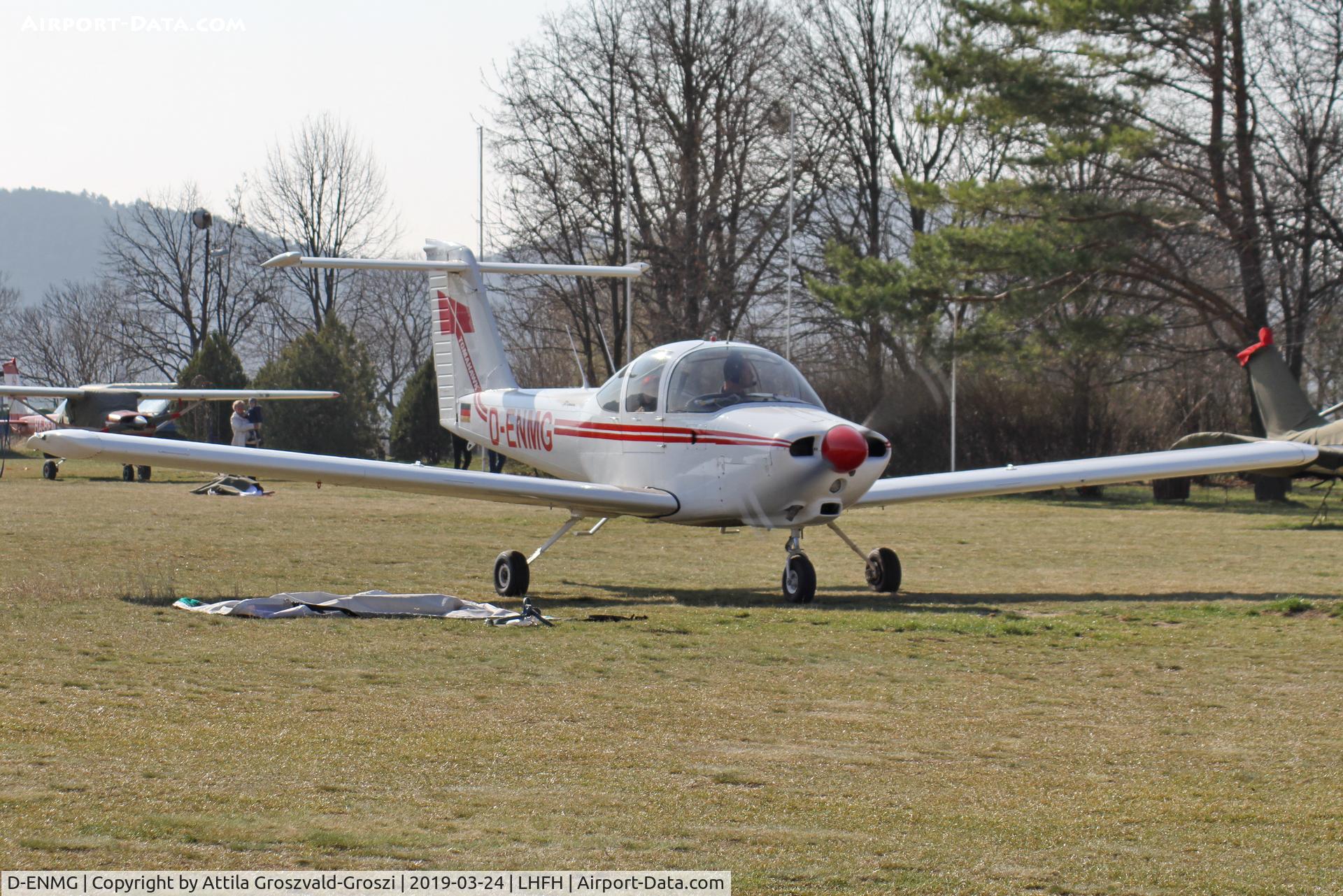 D-ENMG, Piper PA-38-112 Tomahawk C/N 38-78A0603, LHFH - Farkashegy Airport, Hungary
