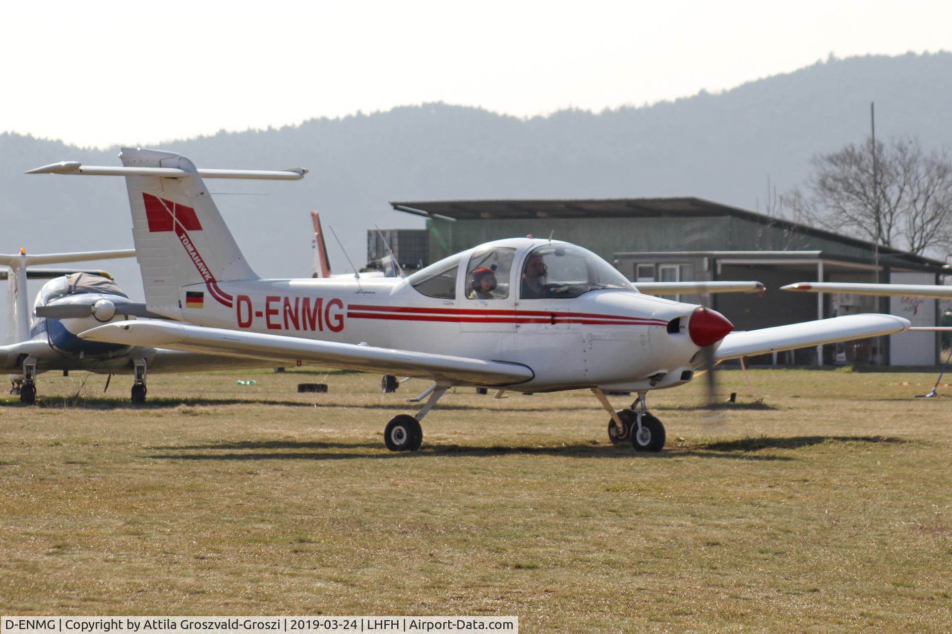 D-ENMG, Piper PA-38-112 Tomahawk C/N 38-78A0603, LHFH - Farkashegy Airport, Hungary
