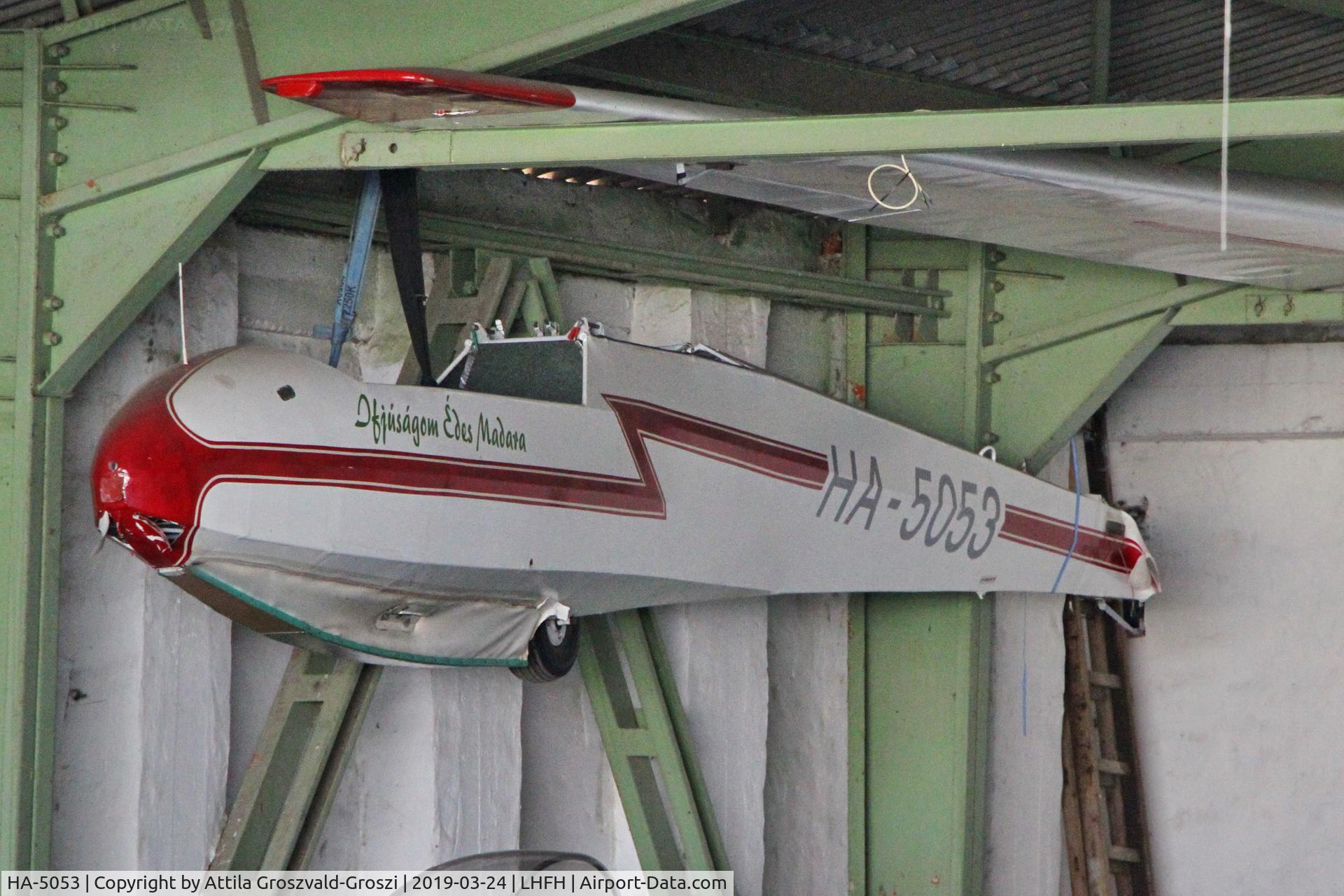HA-5053, Schleicher Ka 7 Rhönadler C/N 7059/A, LHFH - Farkashegy Airport, Hungary