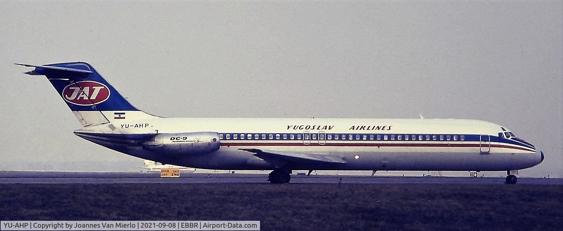YU-AHP, 1970 Douglas DC-9-32 C/N 47473, Slide scan