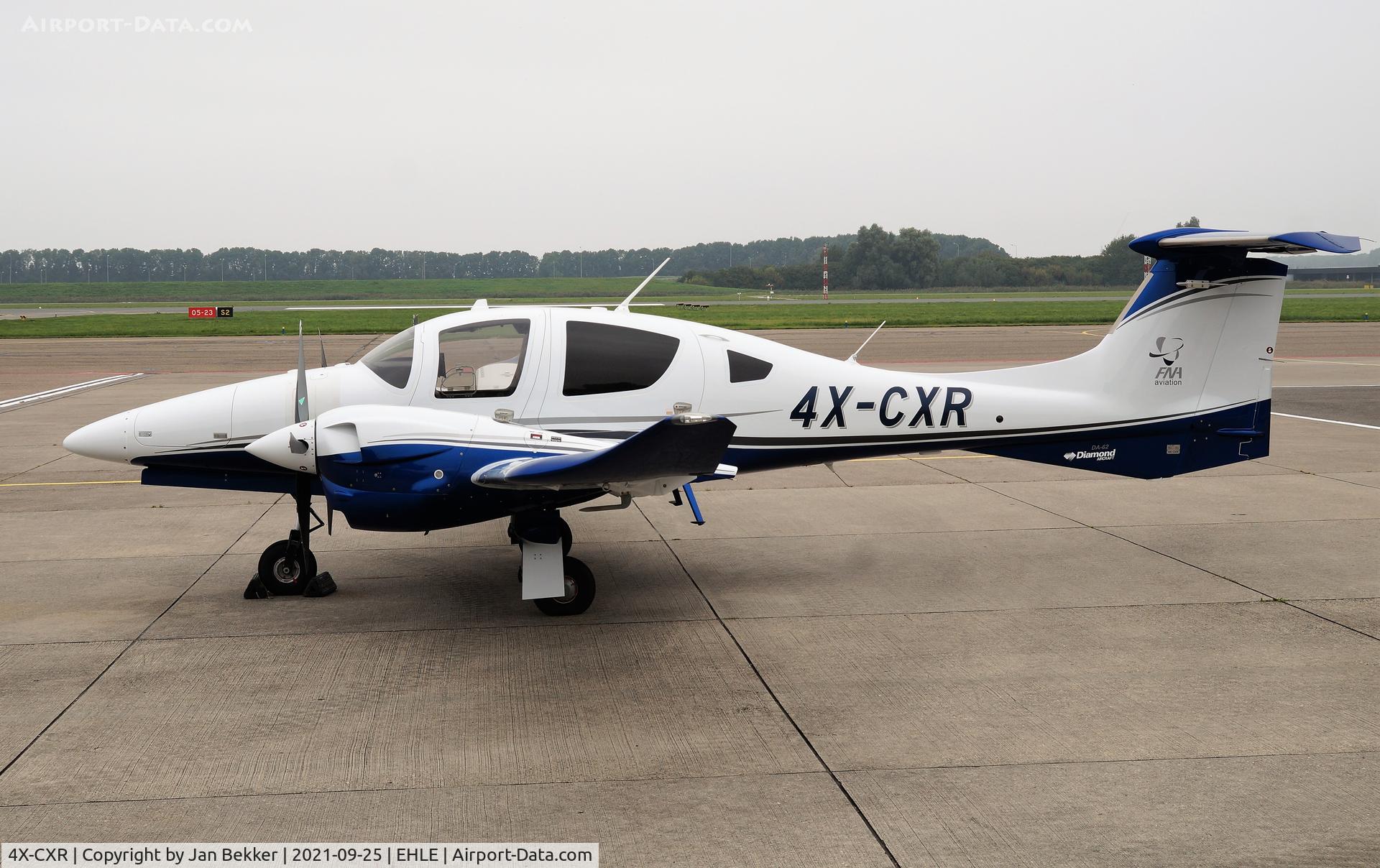 4X-CXR, 2016 Diamond DA-62 C/N 62.046, Lelystad Airport