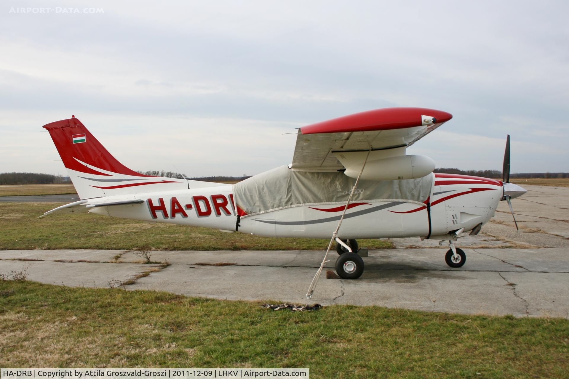 HA-DRB, 1978 Cessna P210N Pressurised Centurion C/N P21000147, LHKV - Kaposújlak Airport, Hungary