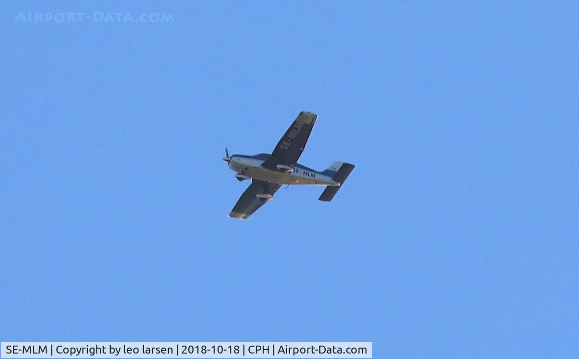 SE-MLM, 2000 Piper PA-28-181 Cherokee Archer III C/N 28-43409, Overflying Copenhagen 18.10.2018