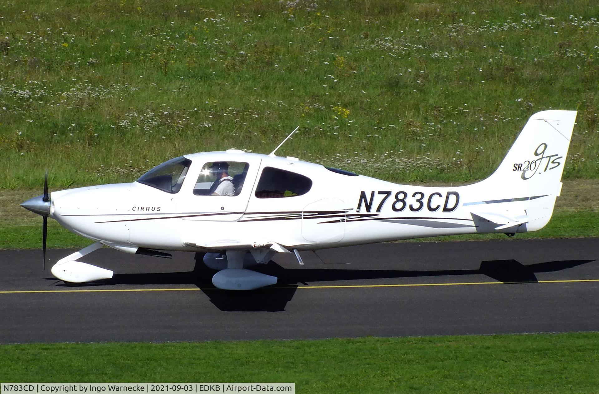 N783CD, 2005 Cirrus SR20 C/N 1573, Cirrus SR20 GTS at Bonn-Hangelar airfield during the Grumman Fly-in 2021