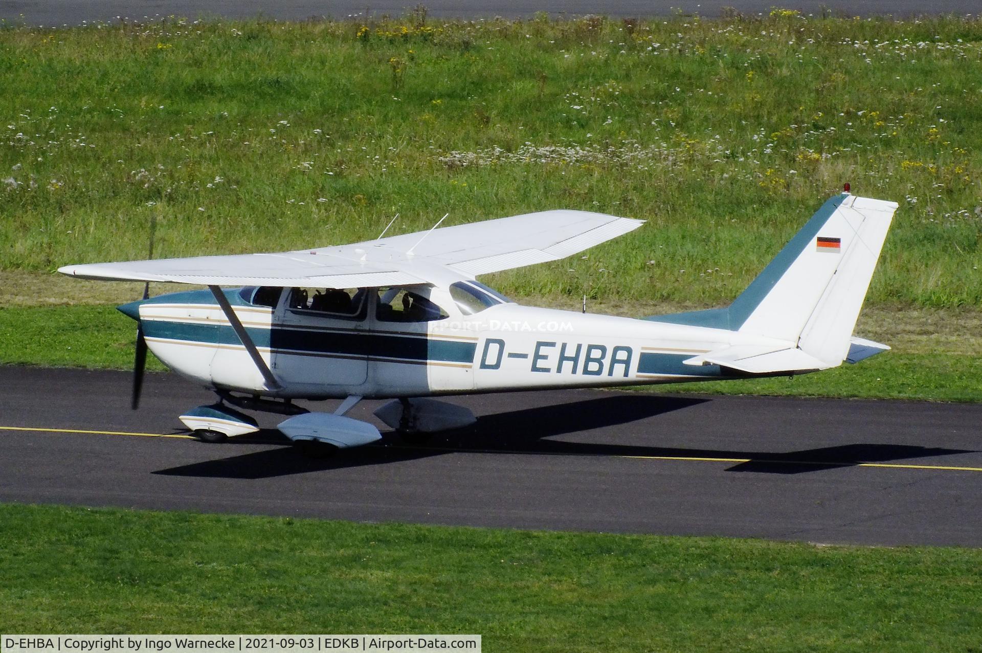 D-EHBA, Reims F172G C/N F17200319, Cessna (Reims) F172G Skyhawk at Bonn-Hangelar airfield during the Grumman Fly-in 2021