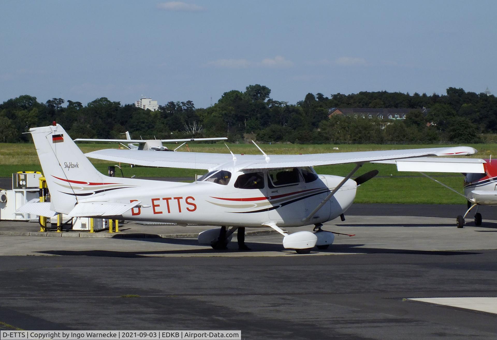 D-ETTS, 2004 Cessna 172R Skyhawk C/N 17281220, Cessna 172R at Bonn-Hangelar airfield during the Grumman Fly-in 2021