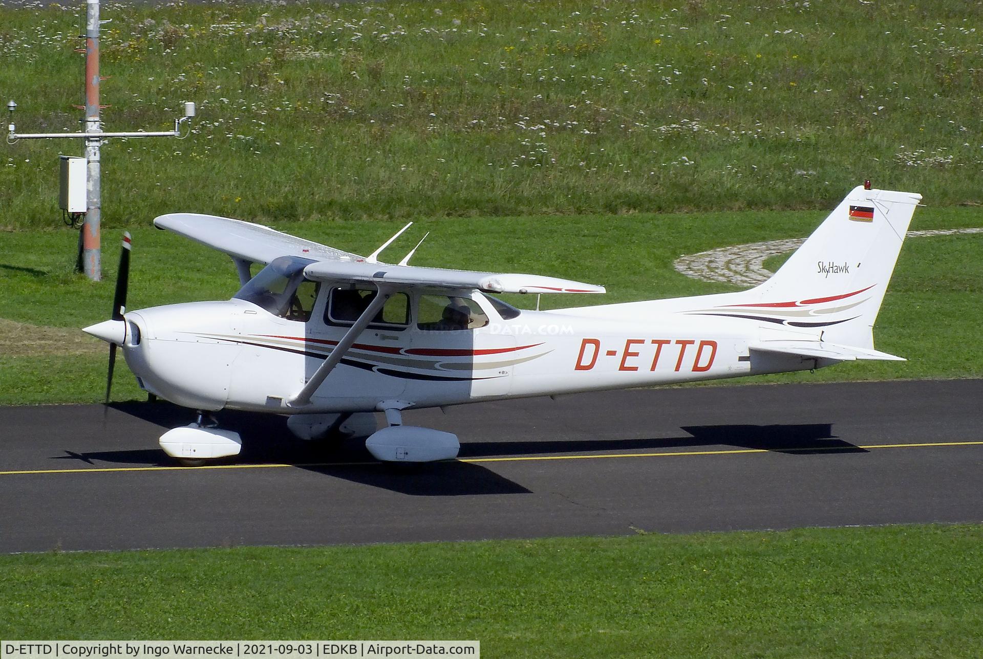 D-ETTD, 2004 Cessna 172R Skyhawk C/N 172-81218, Cessna 172R at Bonn-Hangelar airfield during the Grumman Fly-in 2021