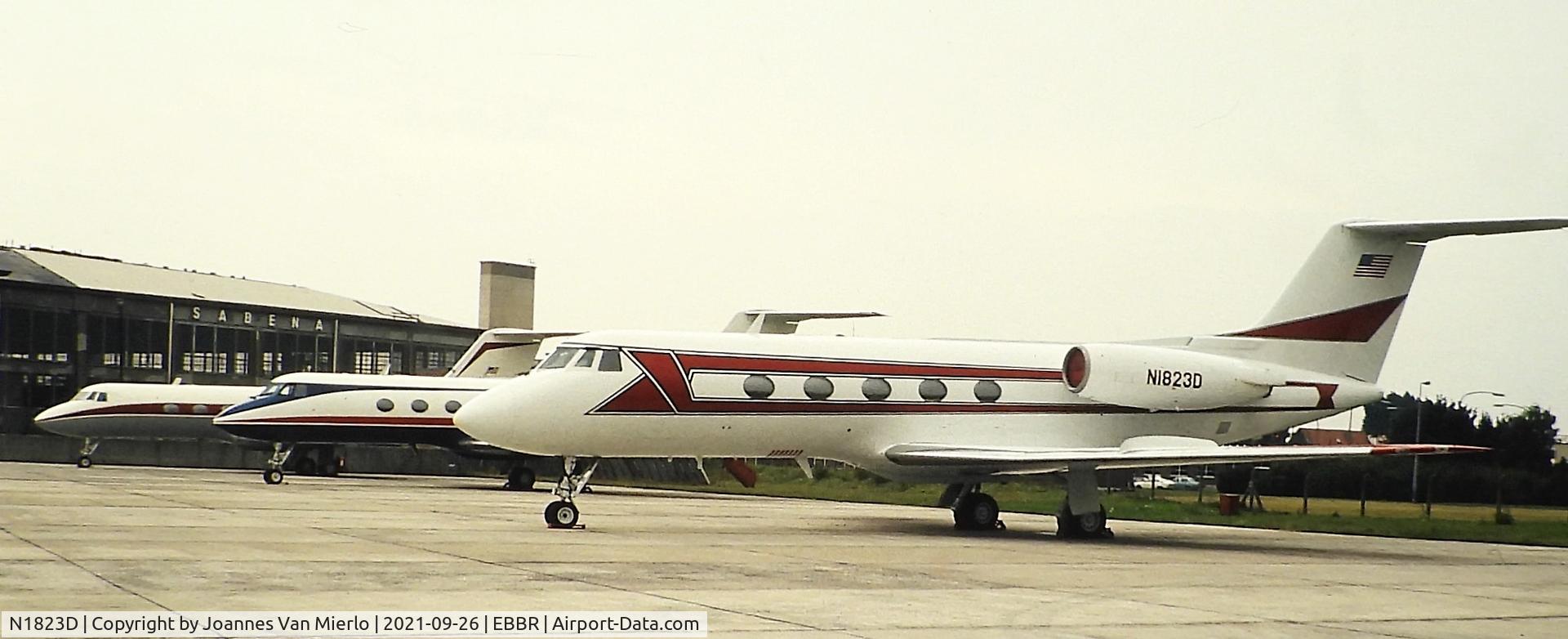 N1823D, 1969 Grumman G-1159 Gulfstream II SP C/N 59, slide scan