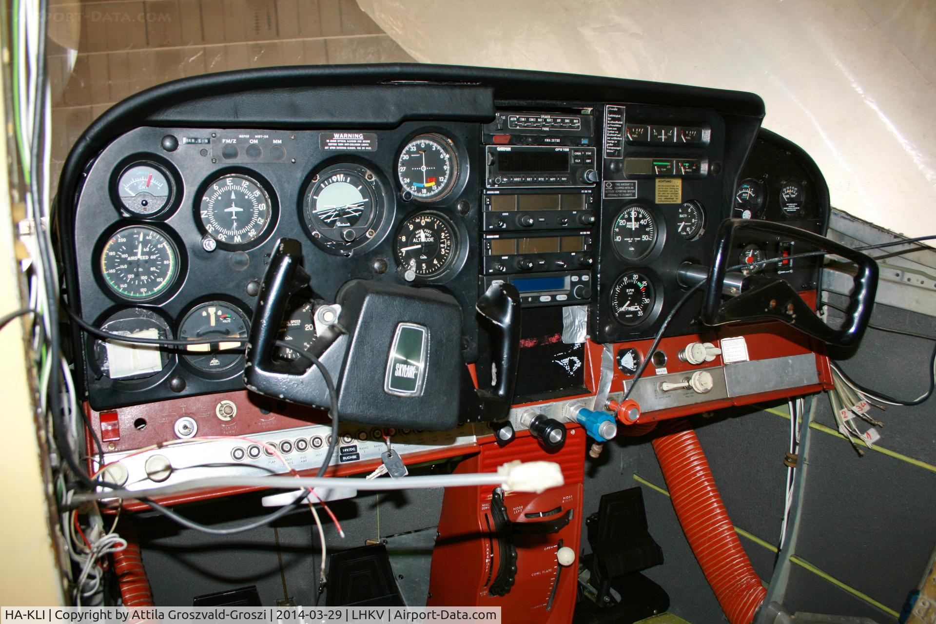 HA-KLI, 1965 Cessna 182H Skylane C/N 18256265, LHKV - Kaposújlak Airport, Hungary