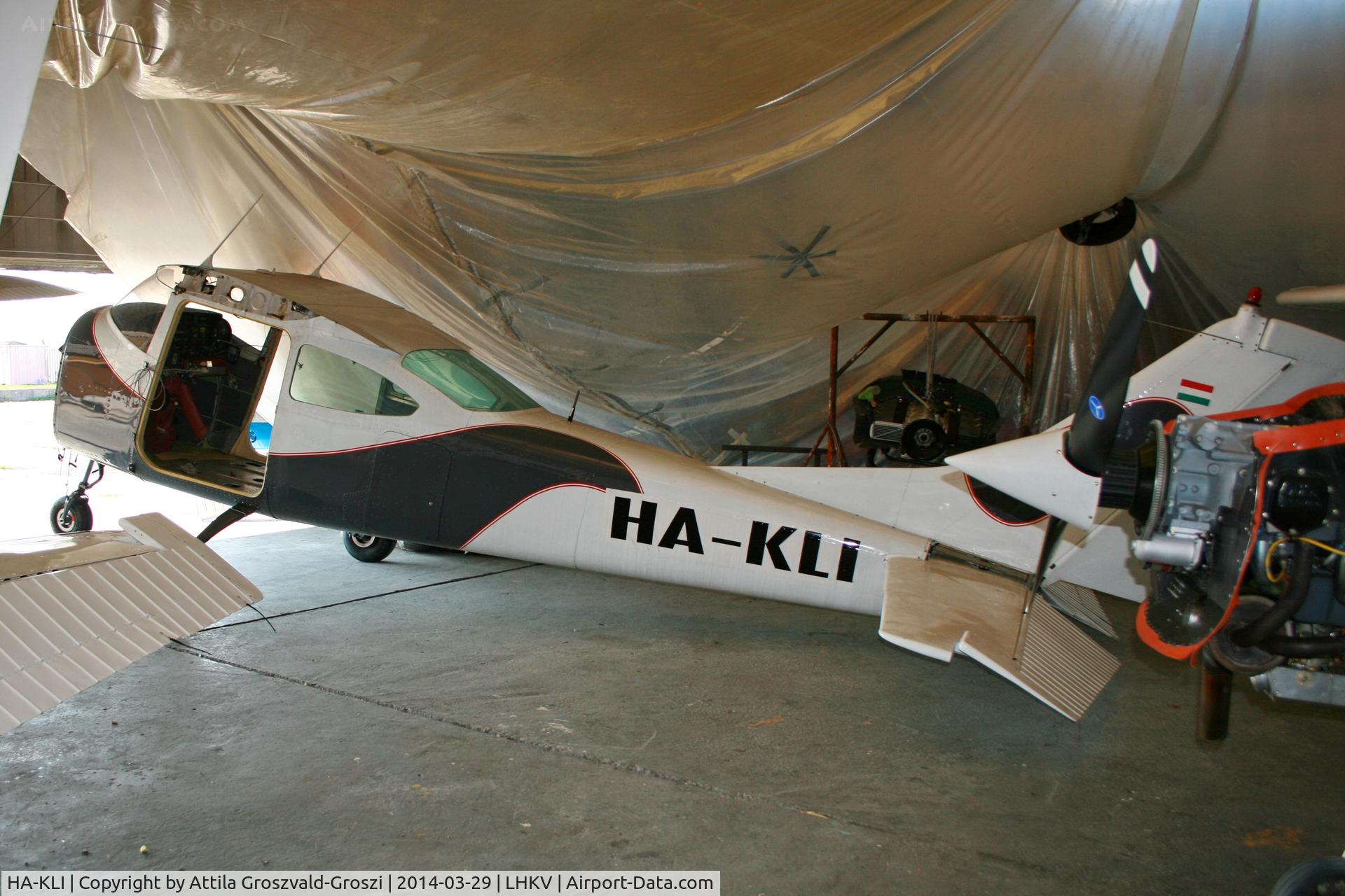 HA-KLI, 1965 Cessna 182H Skylane C/N 18256265, LHKV - Kaposújlak Airport, Hungary