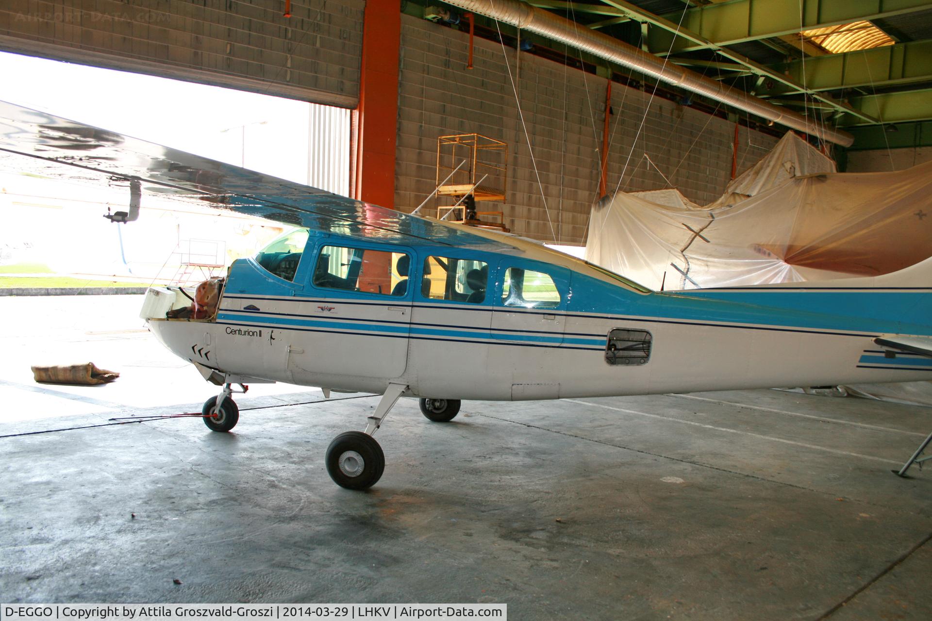 D-EGGO, Cessna T210J Turbo Centurion C/N T2100404, LHKV - Kaposújlak Airport, Hungary