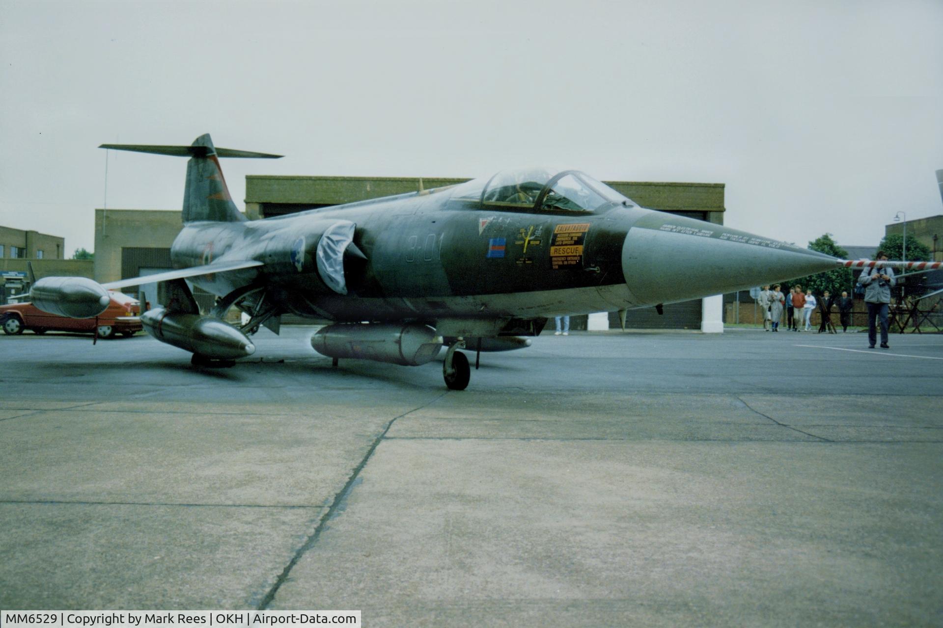 MM6529, Fiat F-104G Starfighter C/N 683-6529, F-104G Starfighter 3-01  3 Stormo