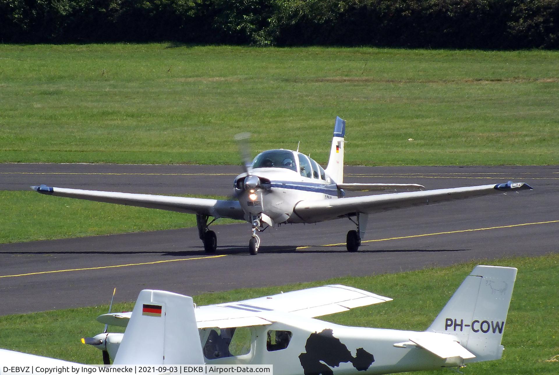 D-EBVZ, 1986 Beech F33A Bonanza C/N CE-1078, Beechcraft F33A Bonanza at Bonn-Hangelar airfield during the Grumman Fly-in 2021