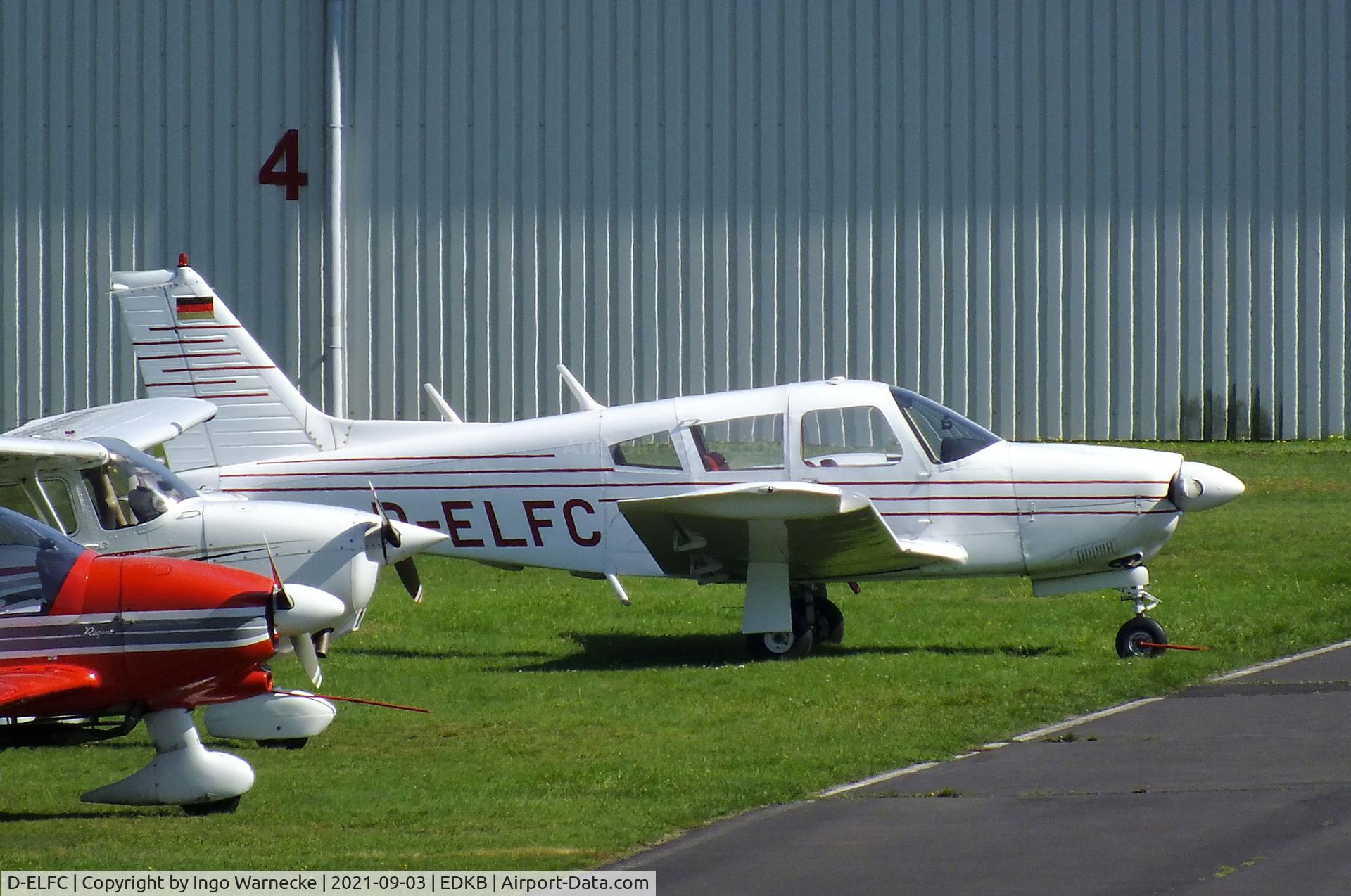 D-ELFC, 1968 Piper PA-28R-180 Cherokee Arrow C/N 28R-30398, Piper PA-28R-180 Arrow at Bonn-Hangelar airfield during the Grumman Fly-in 2021