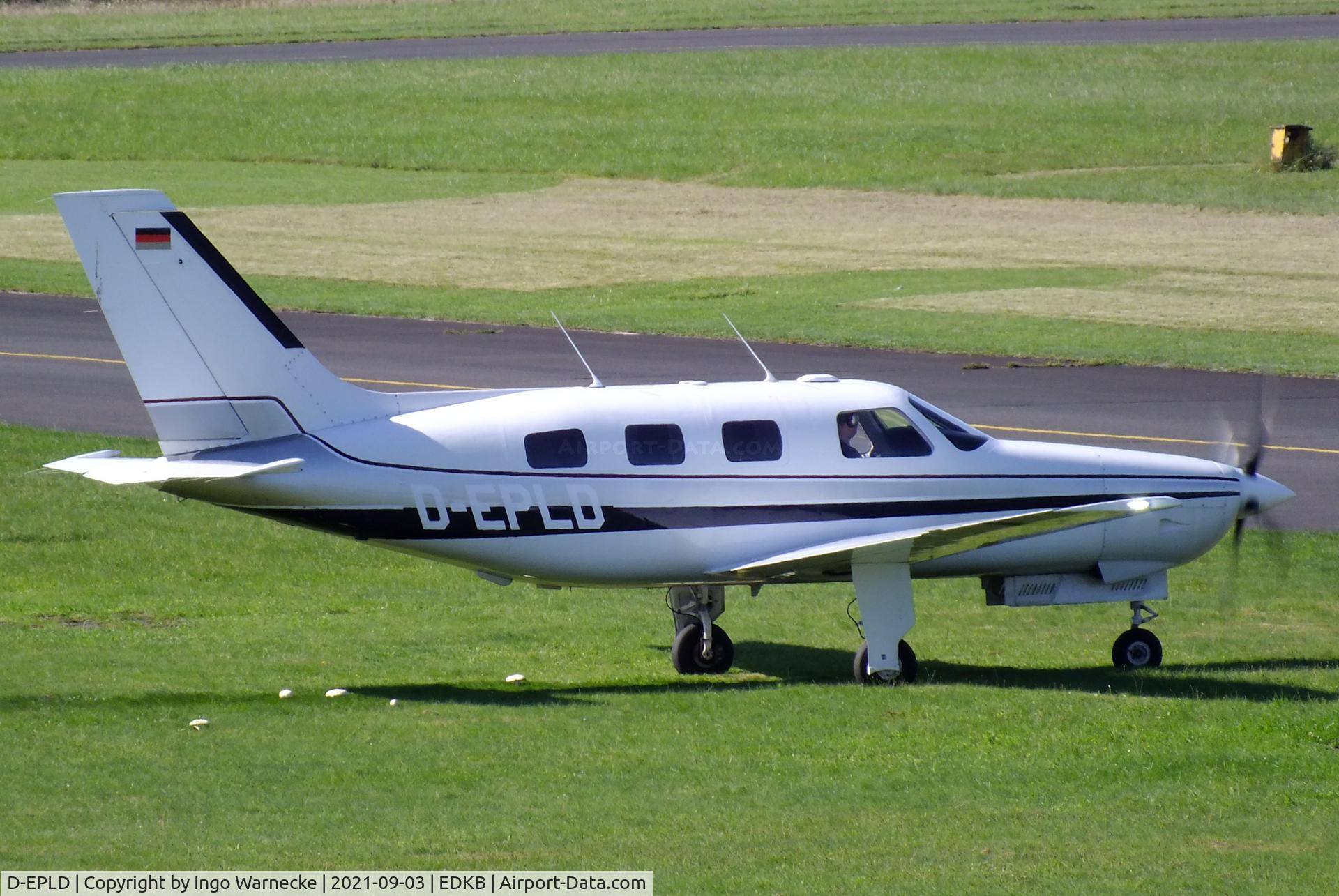 D-EPLD, 1986 Piper PA-46-310P Malibu C/N 46-8608047, Piper PA-46-310P Malibu at Bonn-Hangelar airfield during the Grumman Fly-in 2021