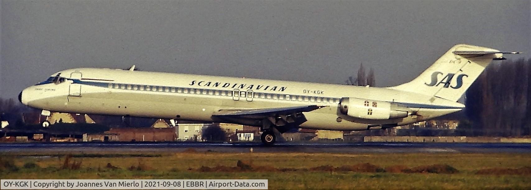 OY-KGK, 1971 Douglas DC-9-41 C/N 47510, Slide scan