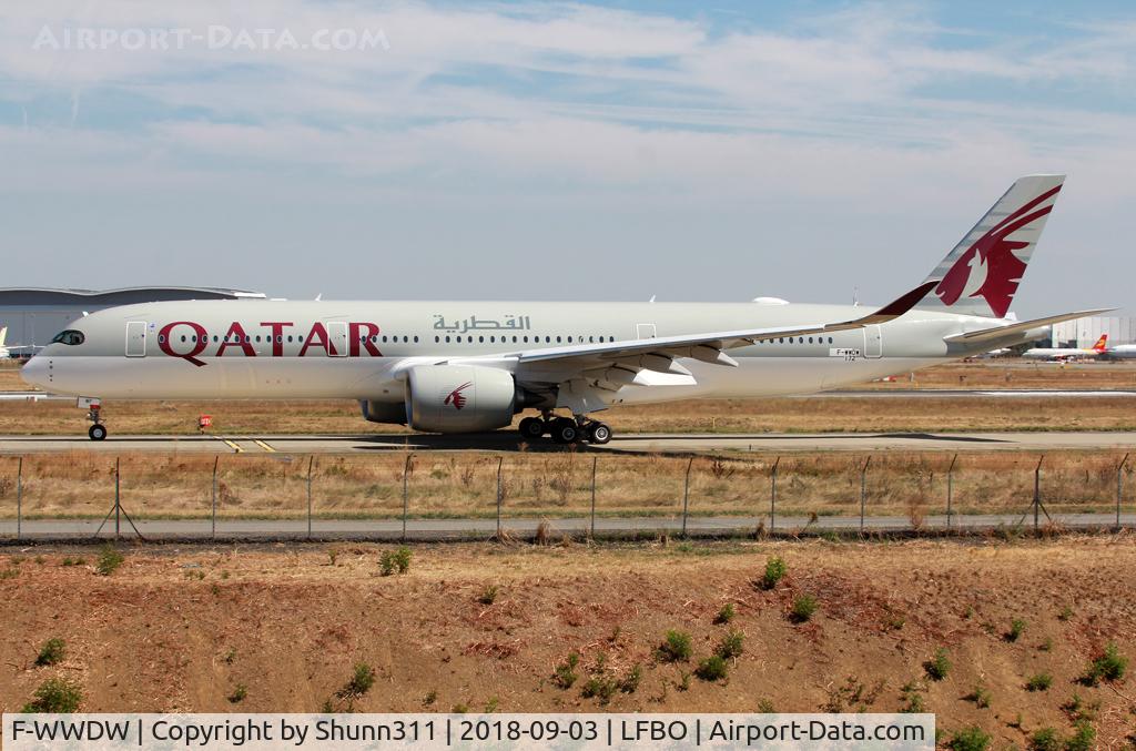 F-WWDW, 2018 Airbus A350-941 C/N 172, C/n 0172 - To be A7-AMF