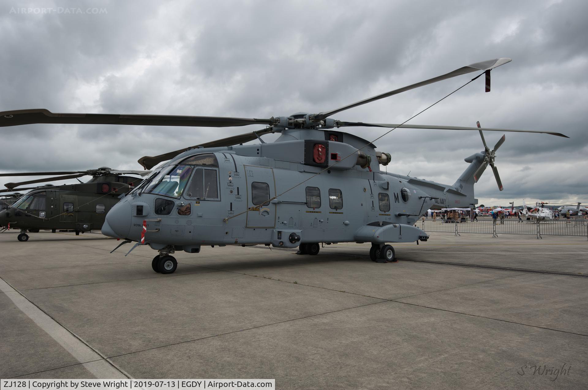 ZJ128, Westland Merlin HC.3 C/N 50153/RAF12, RNAS Yeovilton Air Day 2019 UK