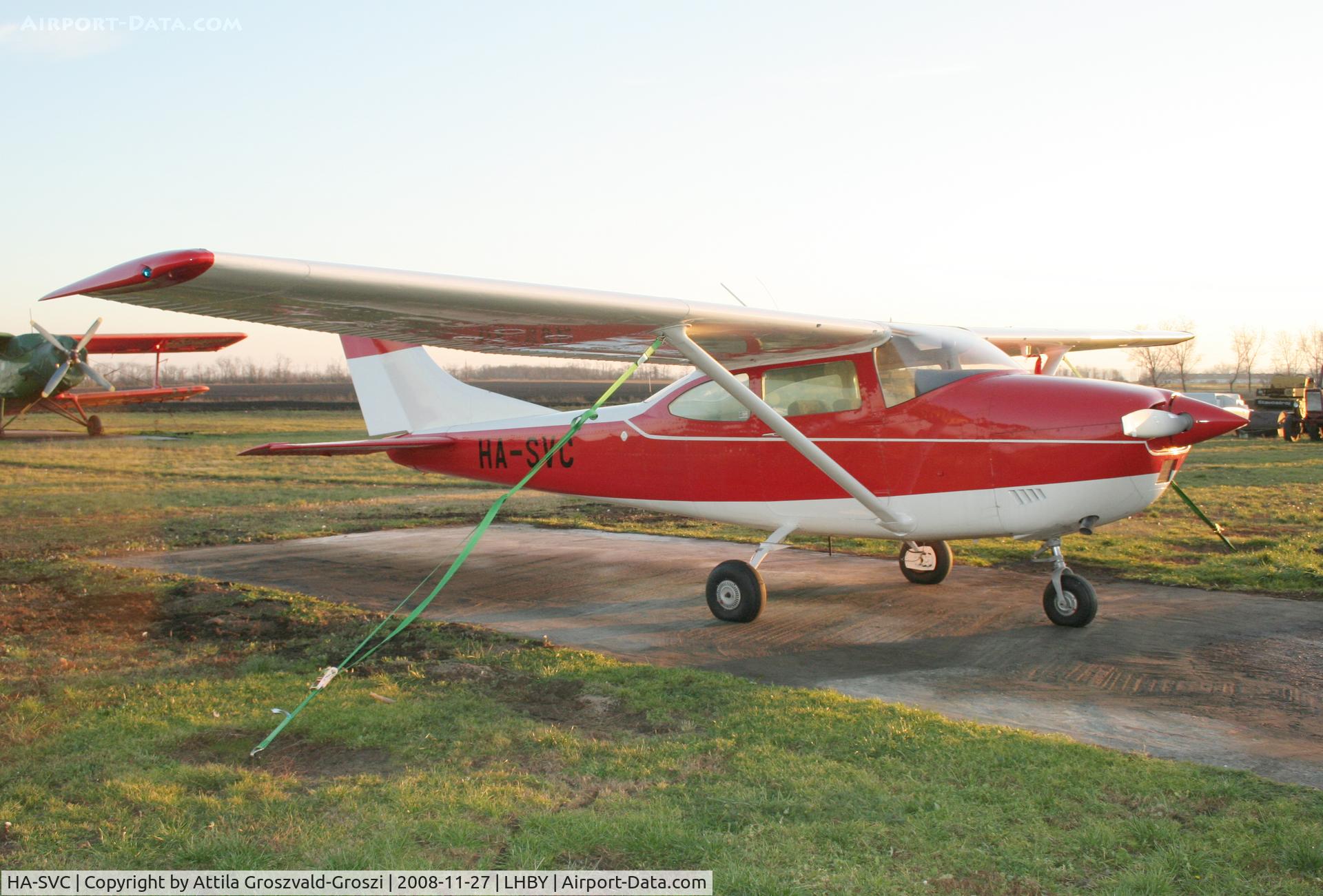 HA-SVC, 1970 Cessna 182N Skylane C/N 18260200, LHBY - Böny Airport, Hungary