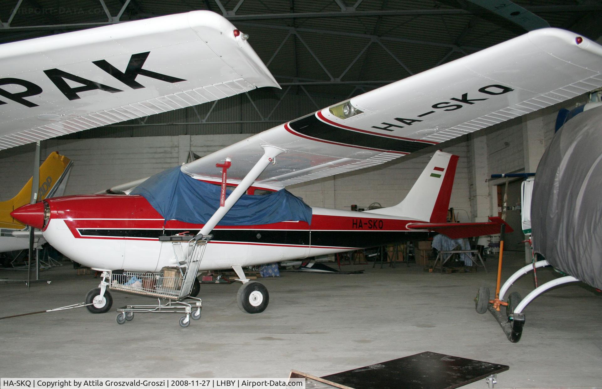 HA-SKQ, 1969 Reims FR172G Reims Rocket C/N FR1720192, LHBY - Böny Airport, Hungary