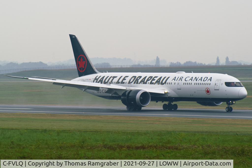 C-FVLQ, 2017 Boeing 787-9 Dreamliner C/N 38357, Air Canada Boeing 787-9 Dreamliner 
