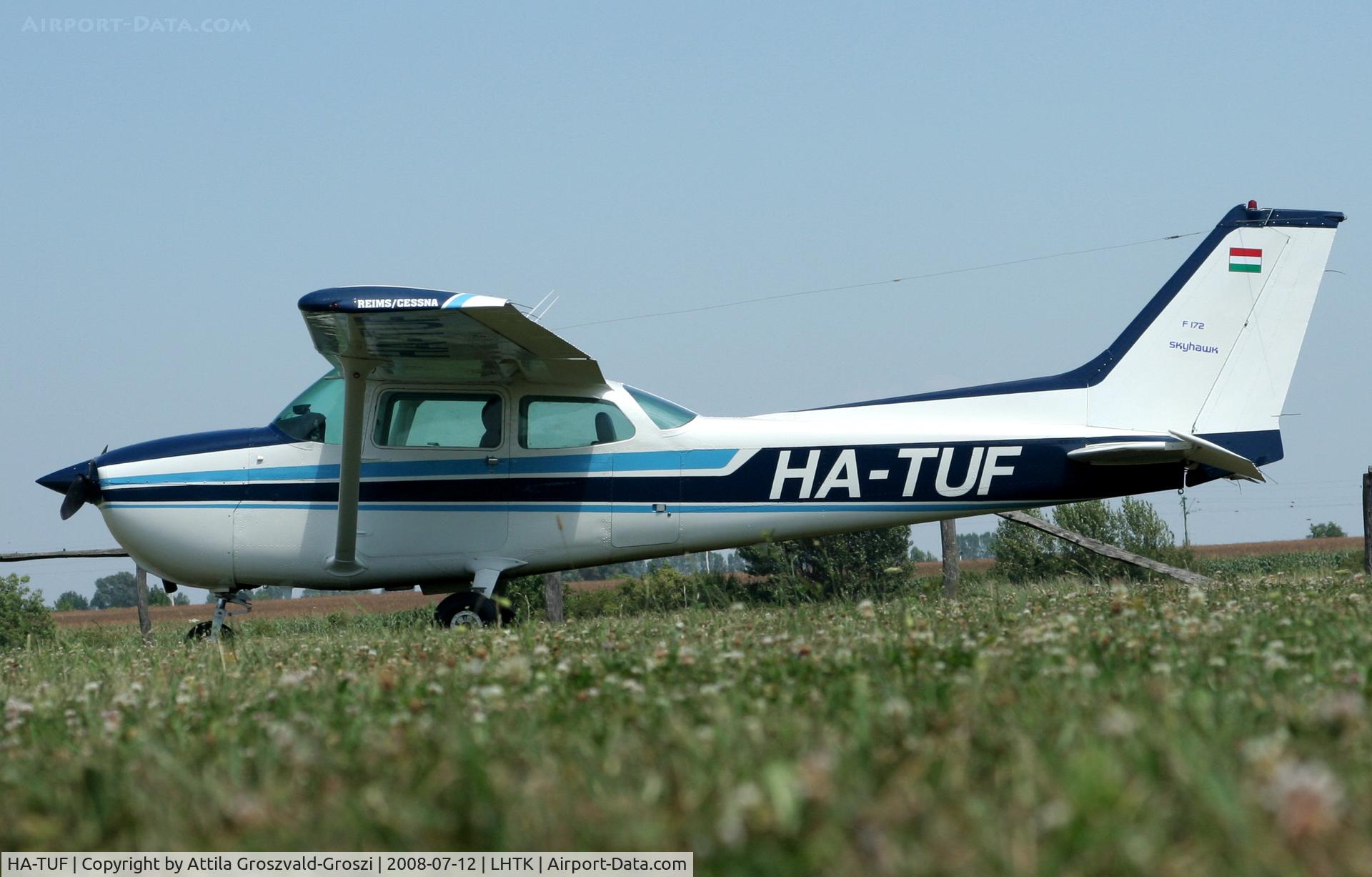 HA-TUF, Reims F172N Skyhawk Skyhawk C/N F172-01957, LHTK - Aero-Ság Airport, Tokorcs, Hungary