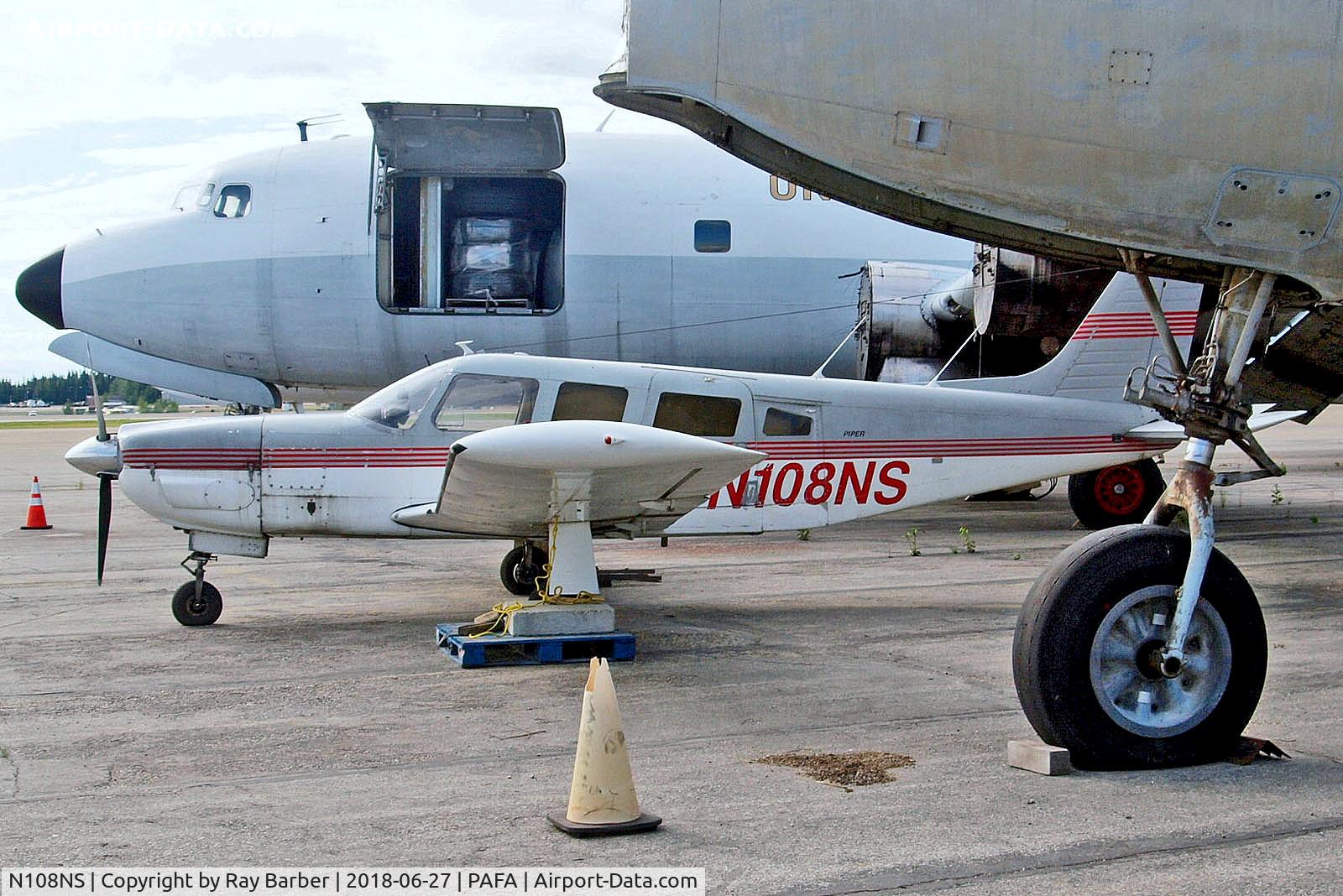 N108NS, 1976 Piper PA-32R-300 Cherokee Lance C/N 32R-7680288, N108NS   Piper PA-32R-300 Cherokee Lance [32R-7680288] (Everts Air Alaska) Fairbanks~G 27/06/2018