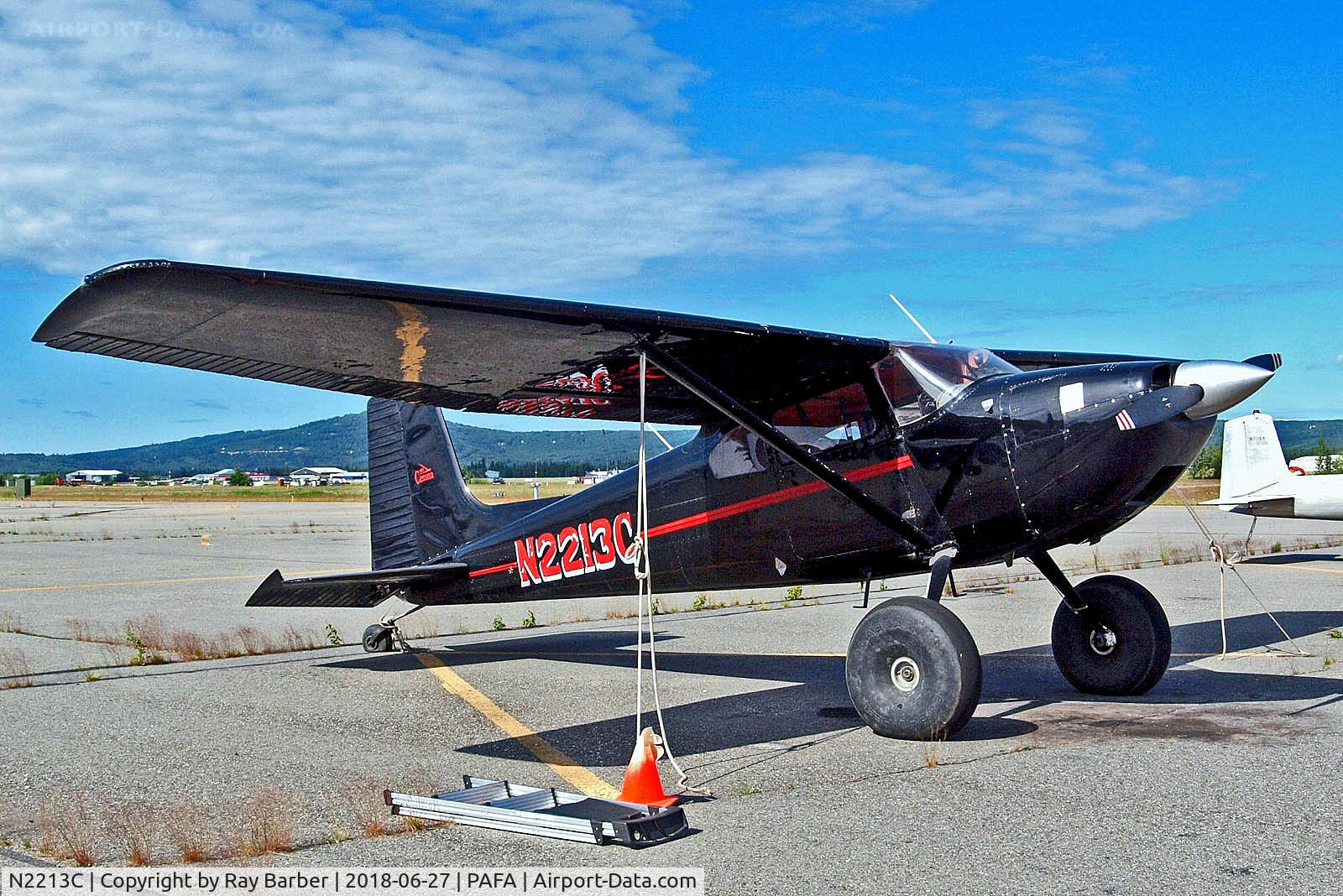 N2213C, 1953 Cessna 180 C/N 30513, N2213C   Cessna 180 [30513] Fairbanks~G 27/06/2018