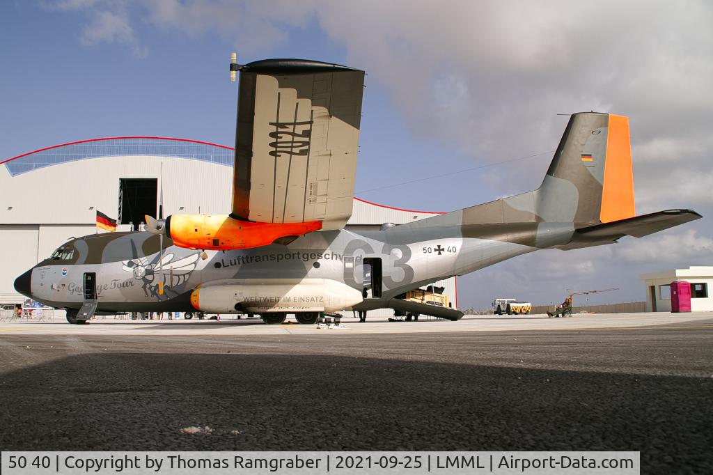 50 40, Transall C-160D C/N D62, Germany - Air Force Transall C-160D