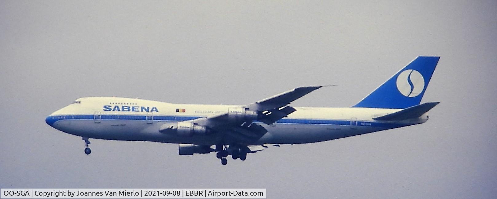 OO-SGA, 1970 Boeing 747-129 C/N 20401, Slide scan