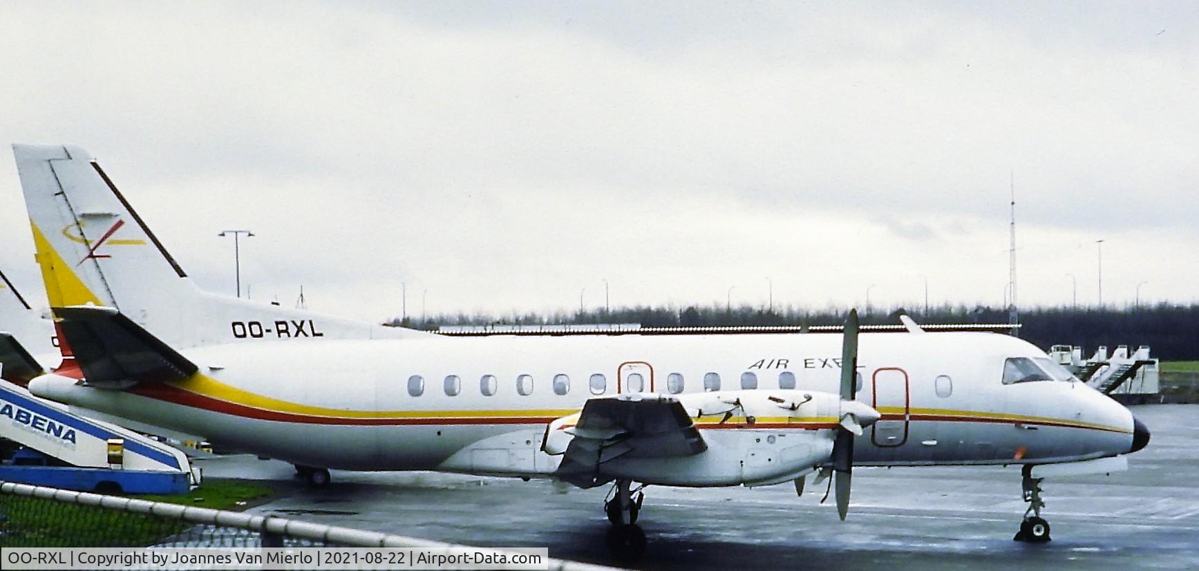 OO-RXL, 1989 Saab SF340B C/N 340B-163, Slide scan