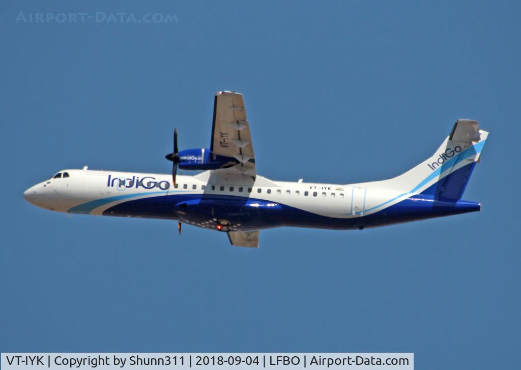 VT-IYK, 2018 ATR 72-600 C/N 1502, Delivery day...