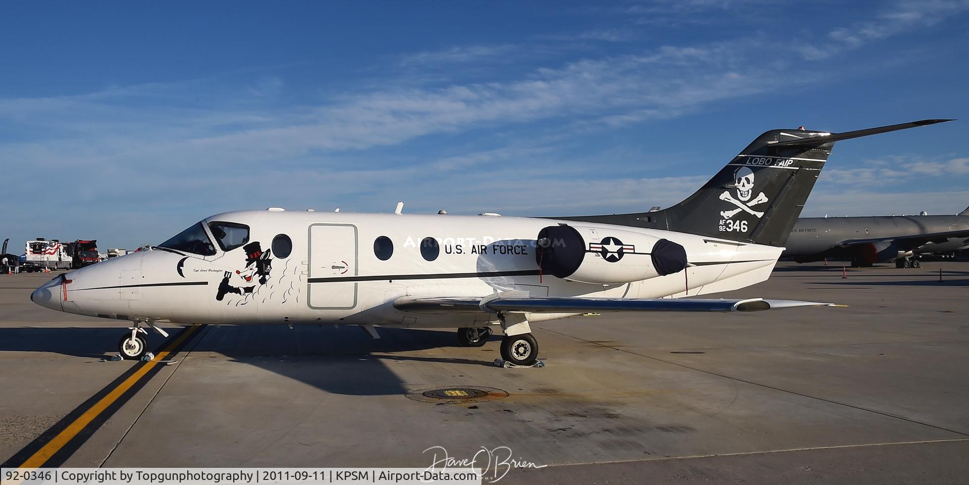 92-0346, 1992 Beechcraft T-1A Jayhawk C/N TT-60, 86th FTS