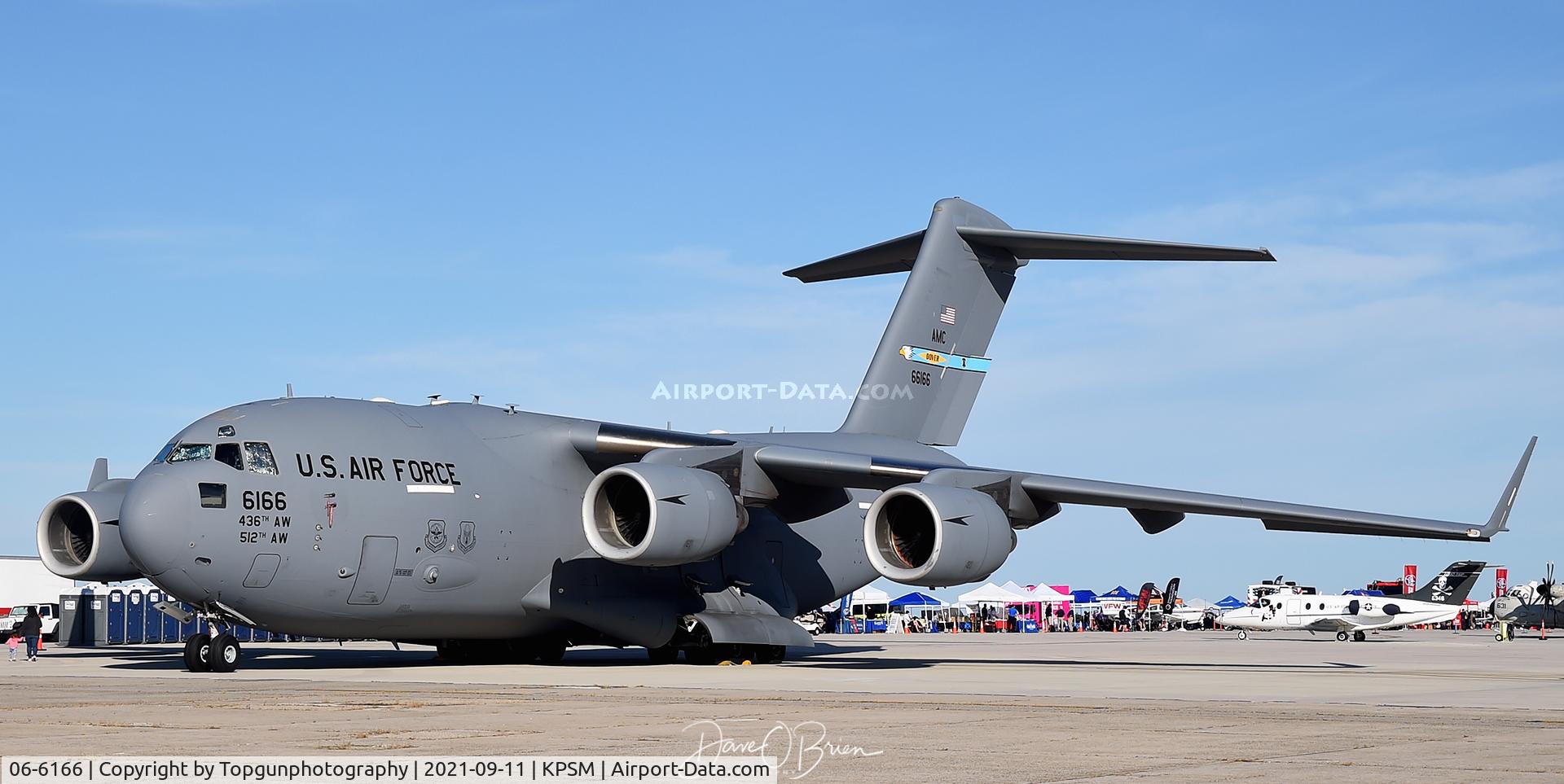 06-6166, 2006 Boeing C-17A Globemaster III C/N 50176/F175/P166, ROYAL90 out of Dover