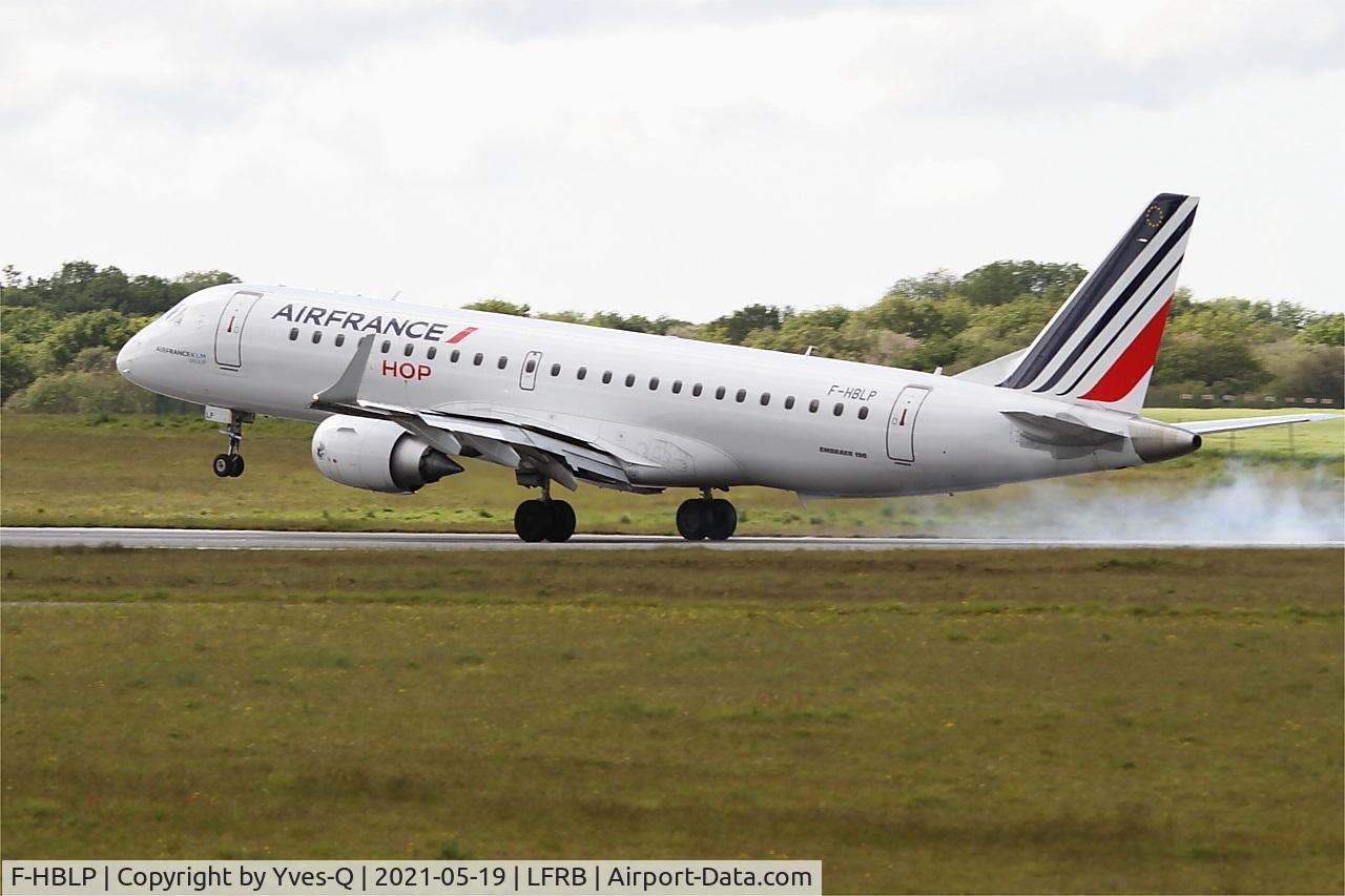 F-HBLP, 2019 Embraer 190 STD (ERJ-190-100) C/N 190-00771, Embraer 190 STD, Landing rwy 25L, Brest-Bretagne airport (LFRB-BES)