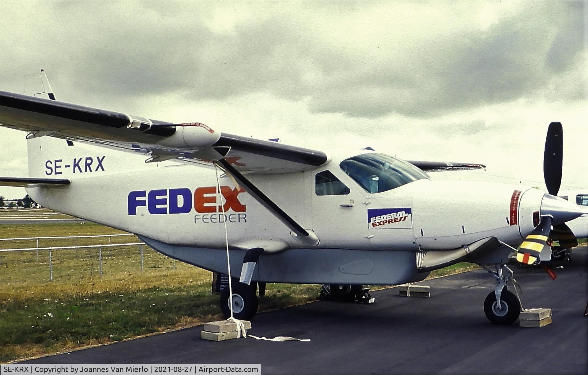 SE-KRX, 1985 Cessna 208A Cargomaster C/N 20800016, Slide scan