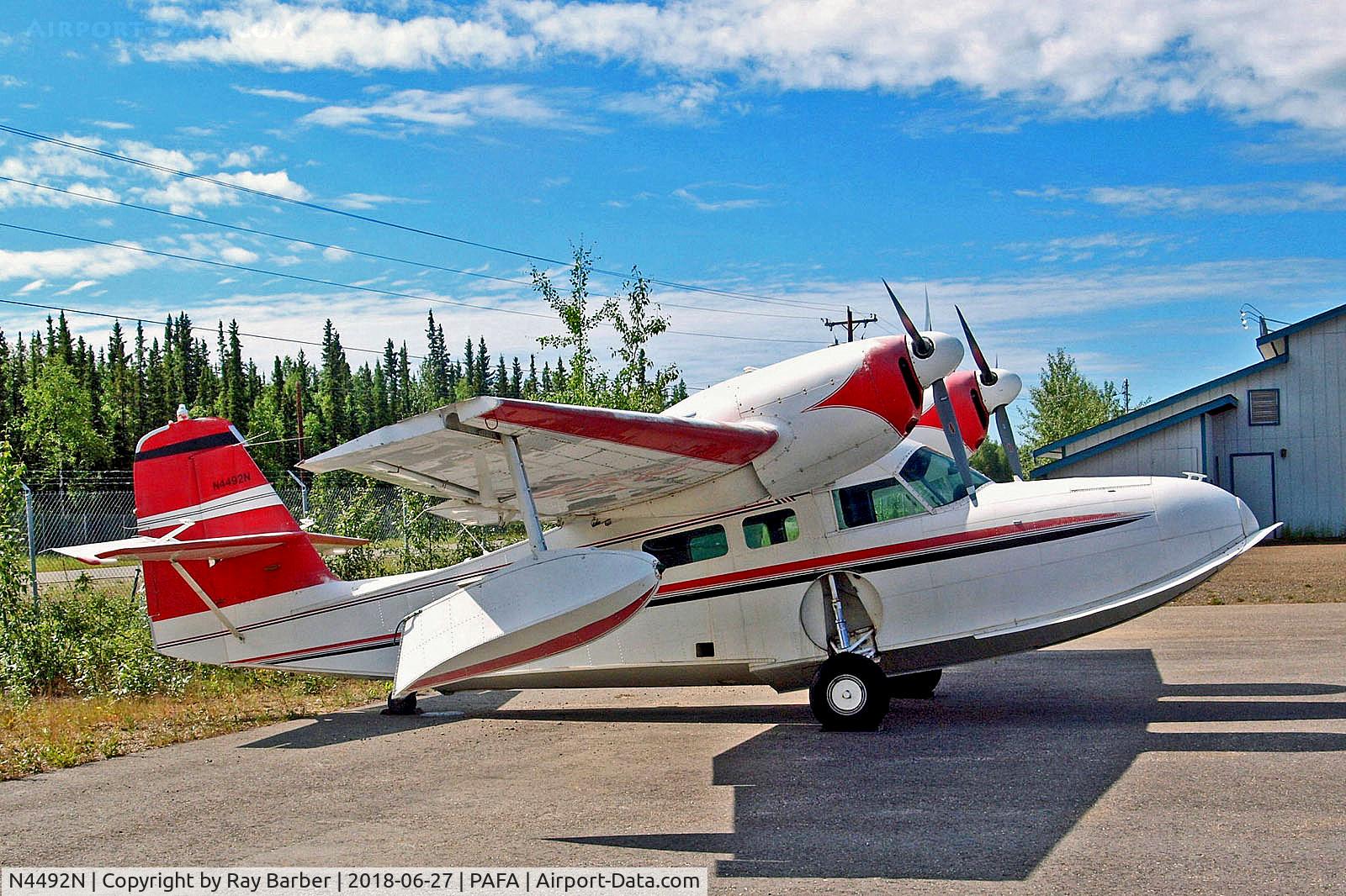 N4492N, 1943 Grumman G-44 Widgeon C/N 1298, N4492N   Grumman J4F-2 Widgeon [1298] Fairbanks~G 27/06/2018