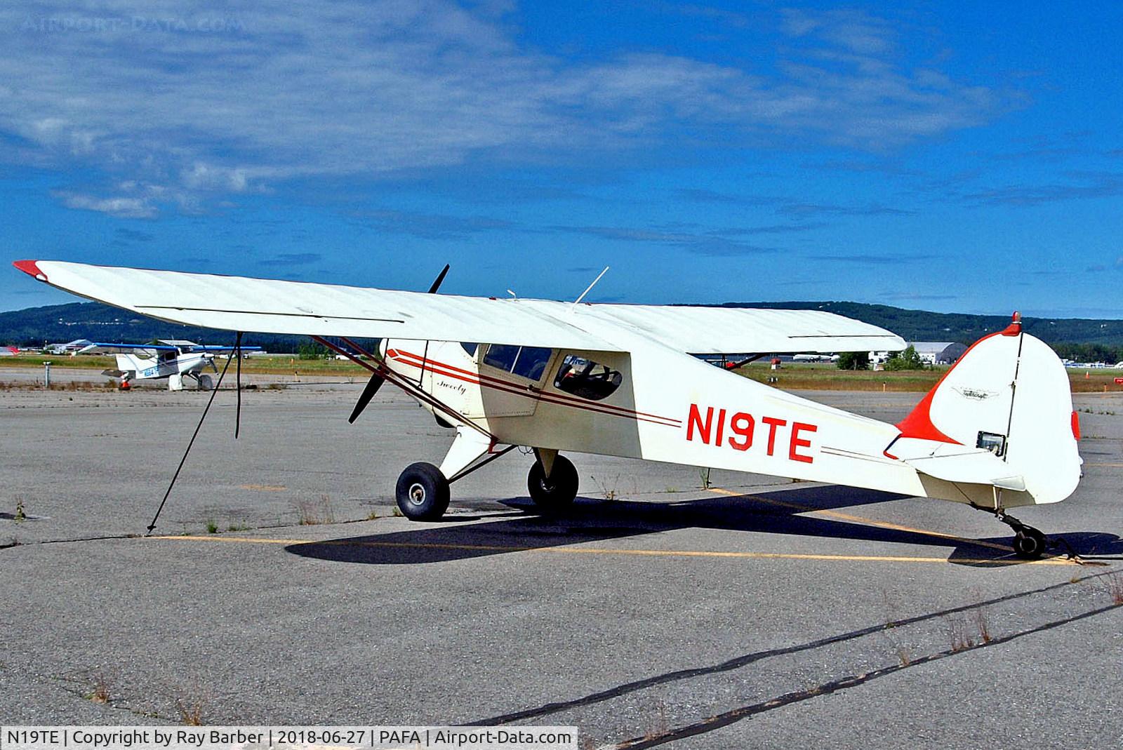 N19TE, 1977 Taylorcraft F-19 Sportsman C/N F-104, N19TE   Taylorcraft F-19 [F-104] Fairbanks~G 27/06/2018