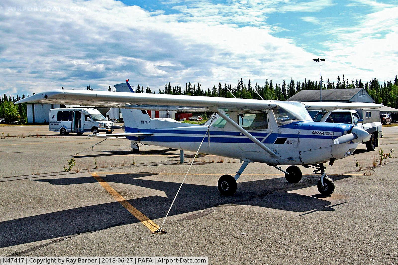 N47417, 1979 Cessna 152 C/N 15283224, N47417   Cessna 152[152-83224] (Kirst Aviation) Fairbanks~G 27/06/2018
