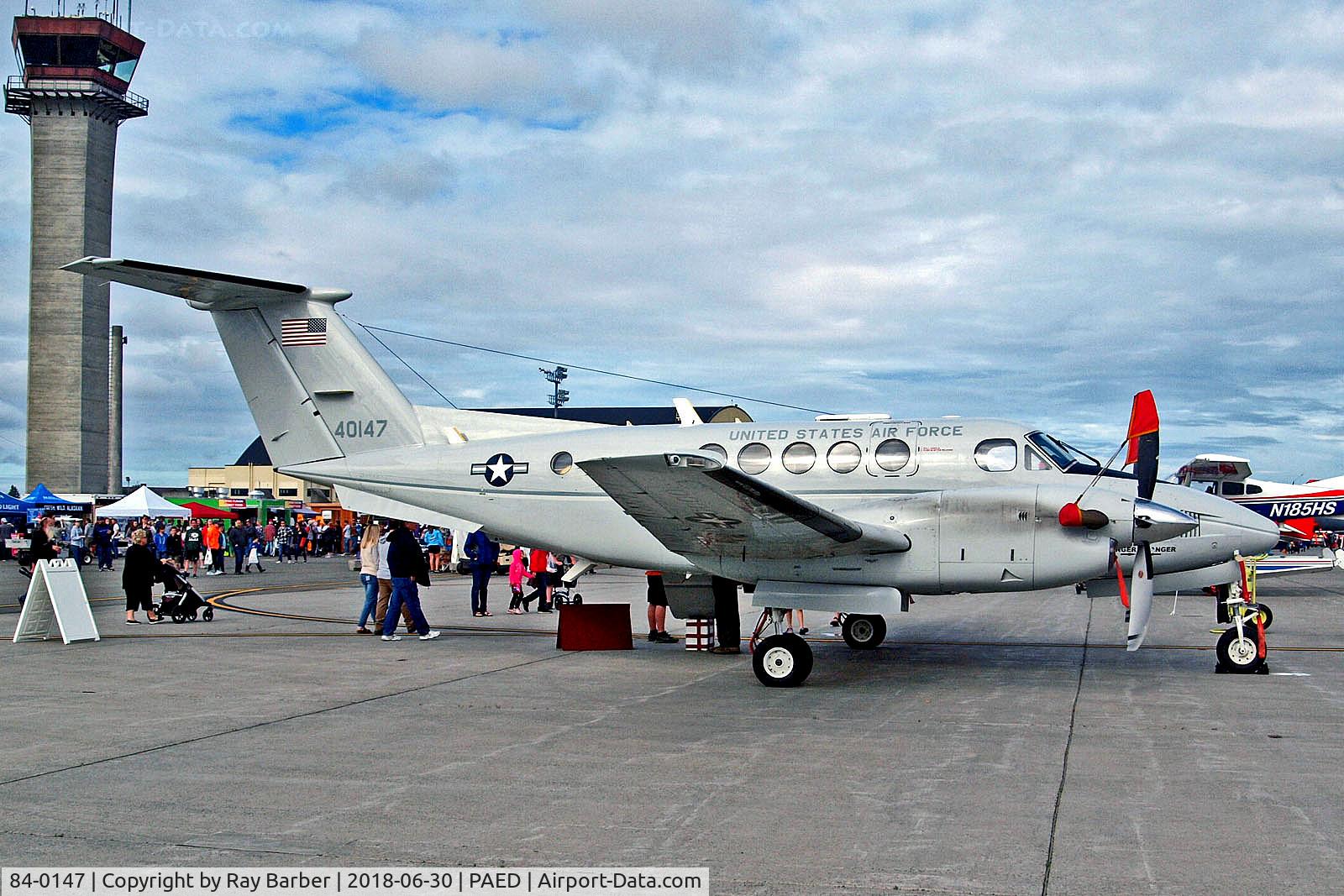 84-0147, Beechcraft C-12U-3 Huron C/N BL-77, 84-0147   (40147) Beech C-12F Huron [BL-77] (United States Air Force) Elmendorf AFB~N 30/06/2018